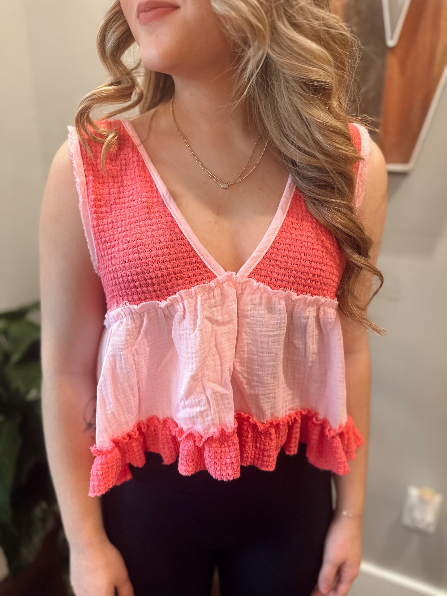 Candy Pink Tank Top
