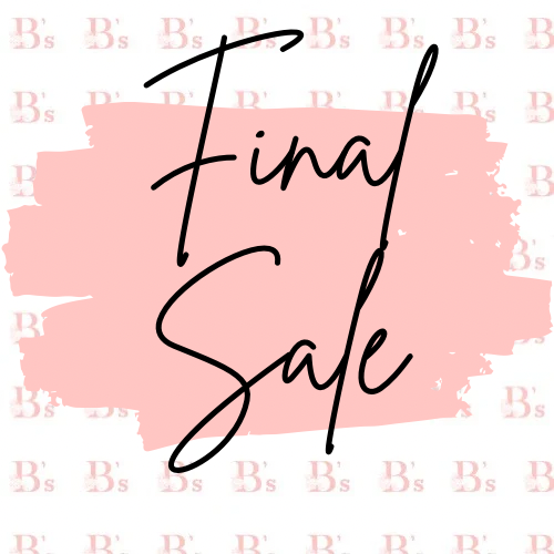 Final Sale