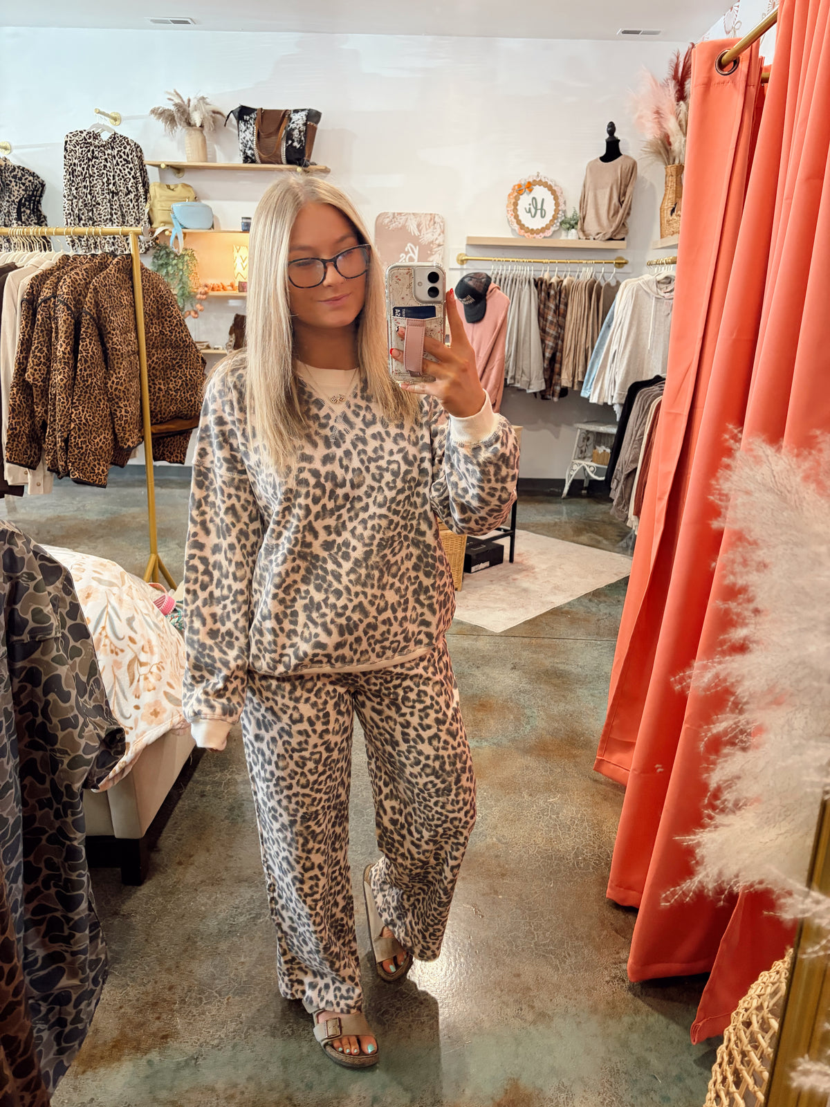 Leopard Crewneck