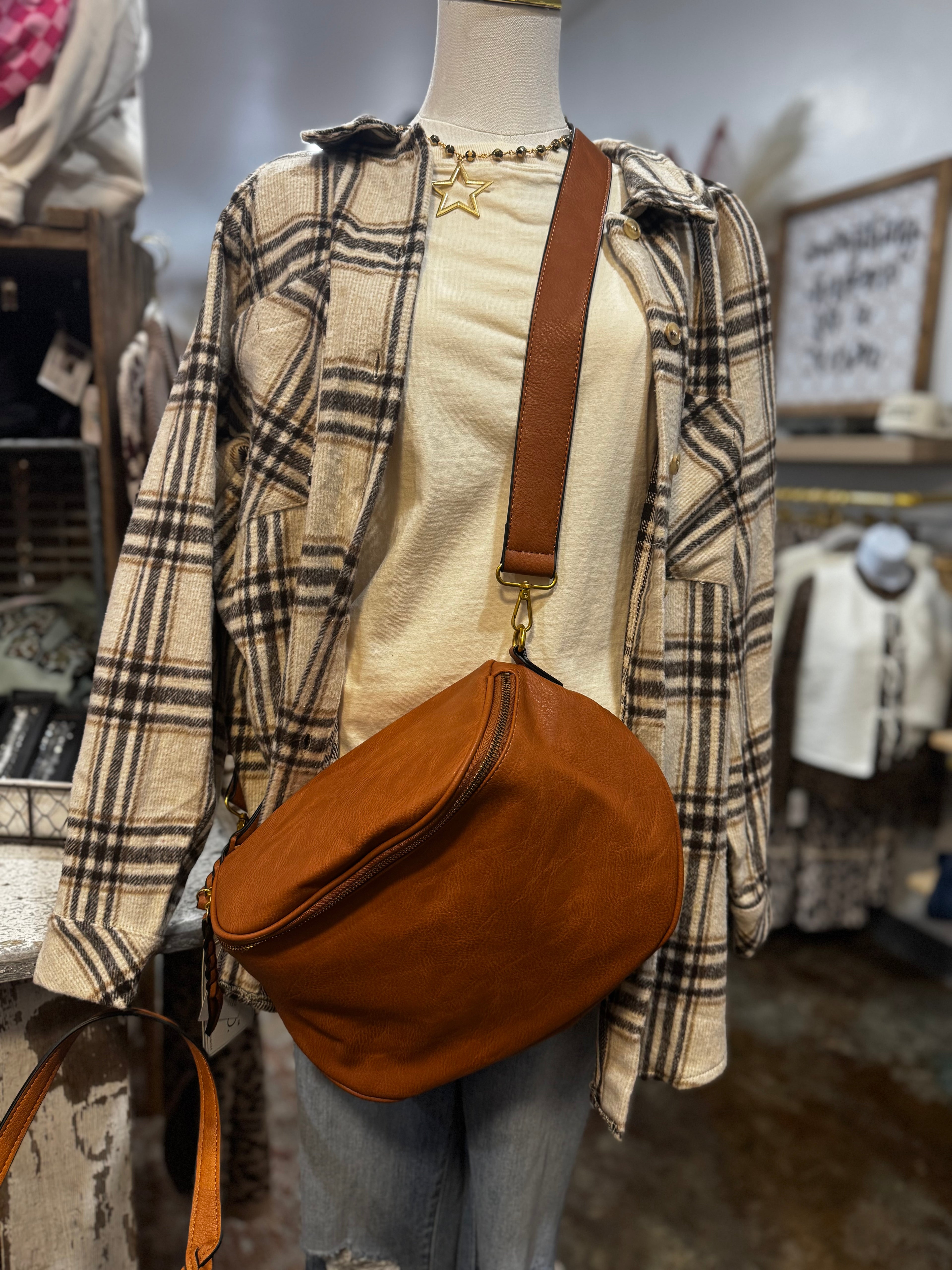 Honey Flannel Shacket