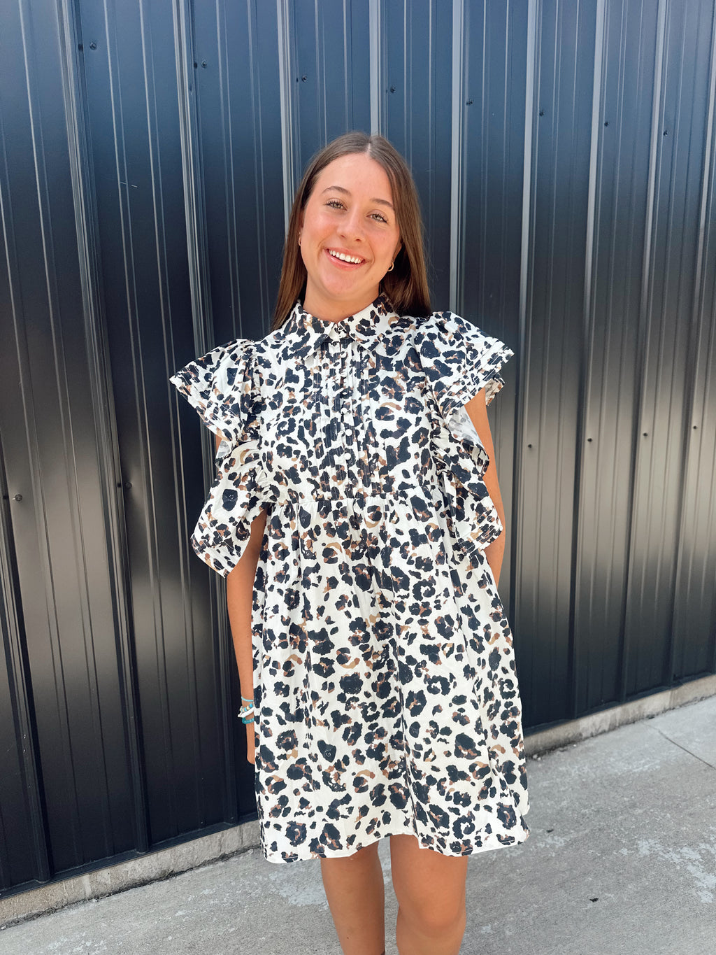 Kayla cheetah dress