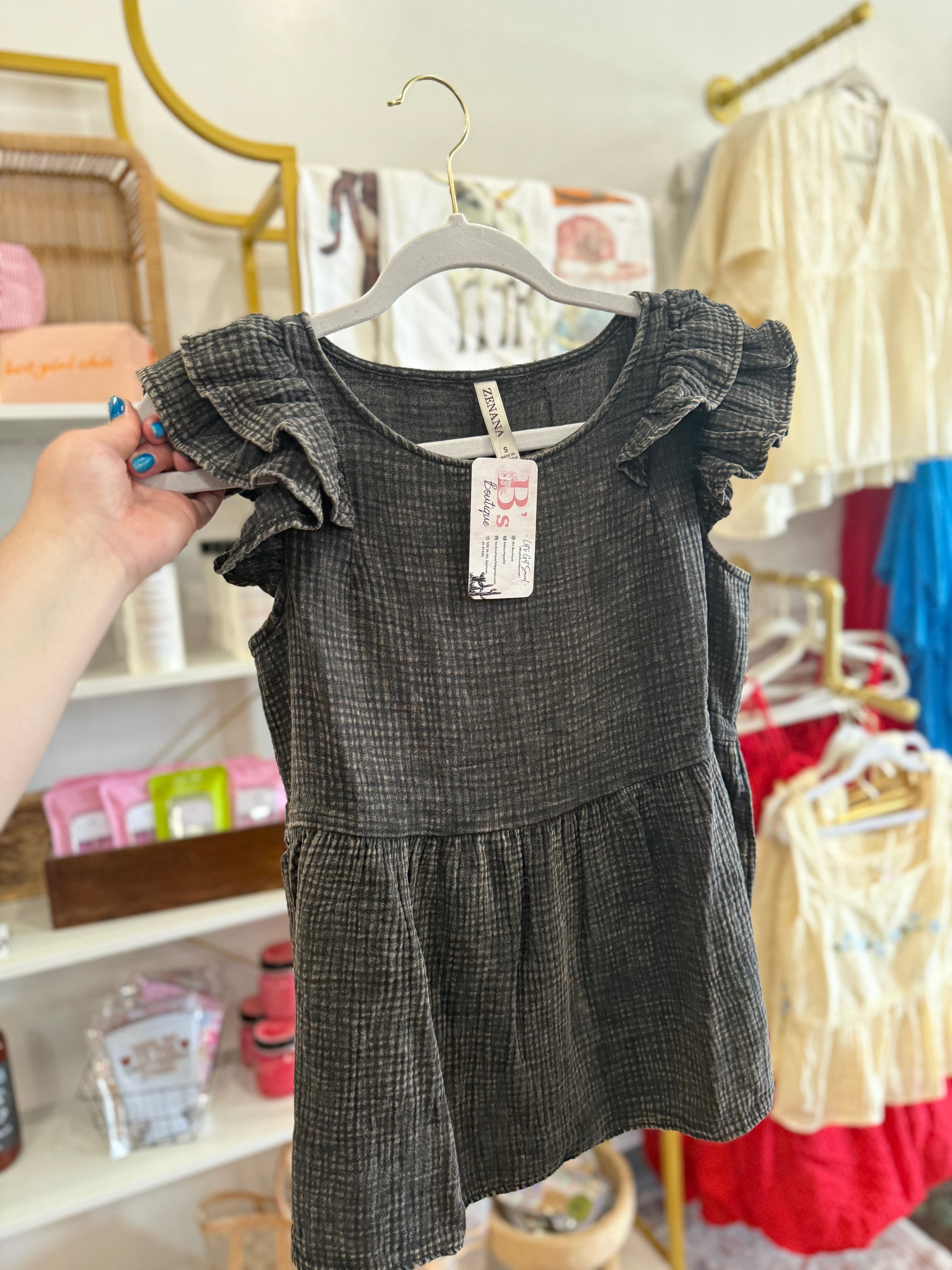 Show Time Top(Ash Black)