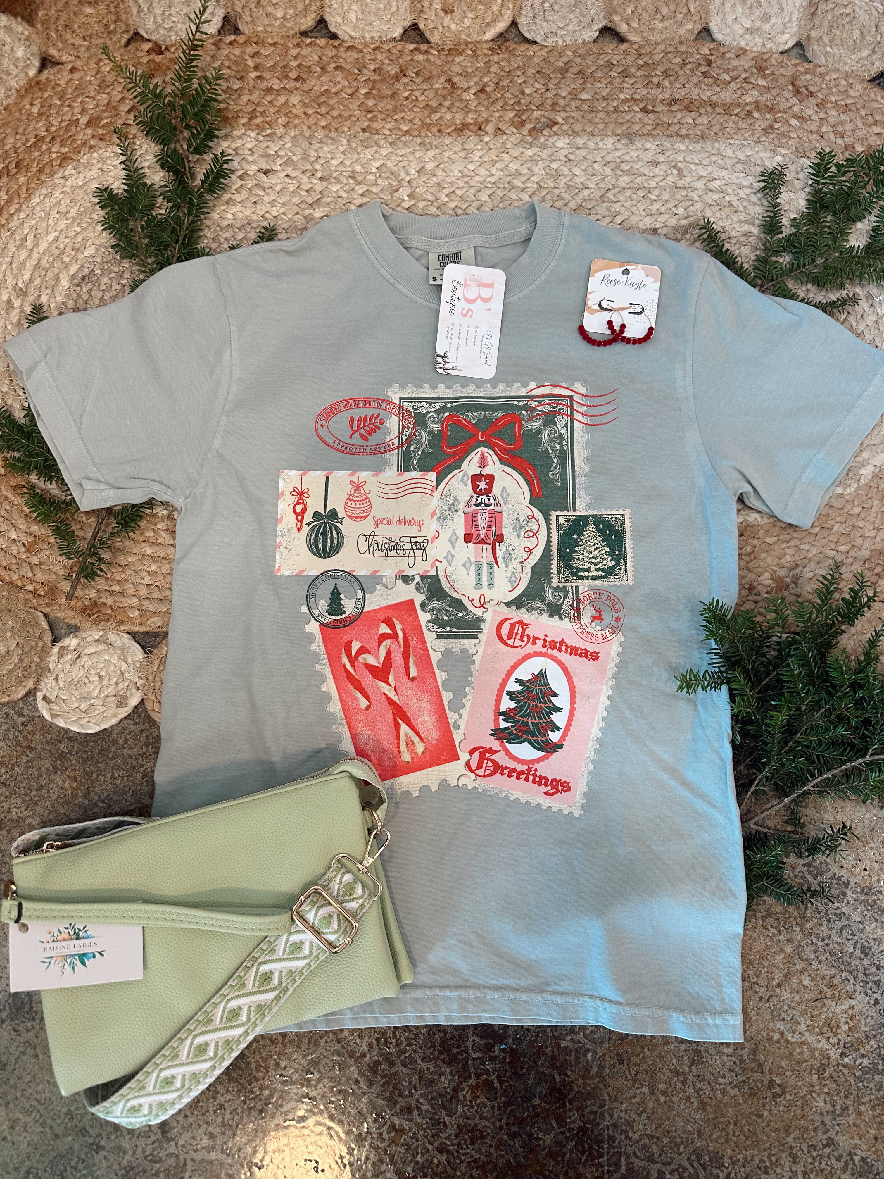 Christmas Post Card Tee