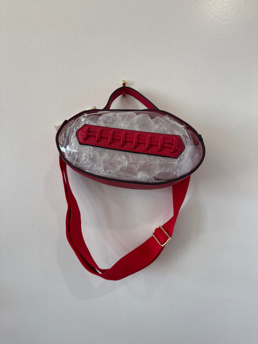 Red/Clear Football Bag (Raising Ladies)