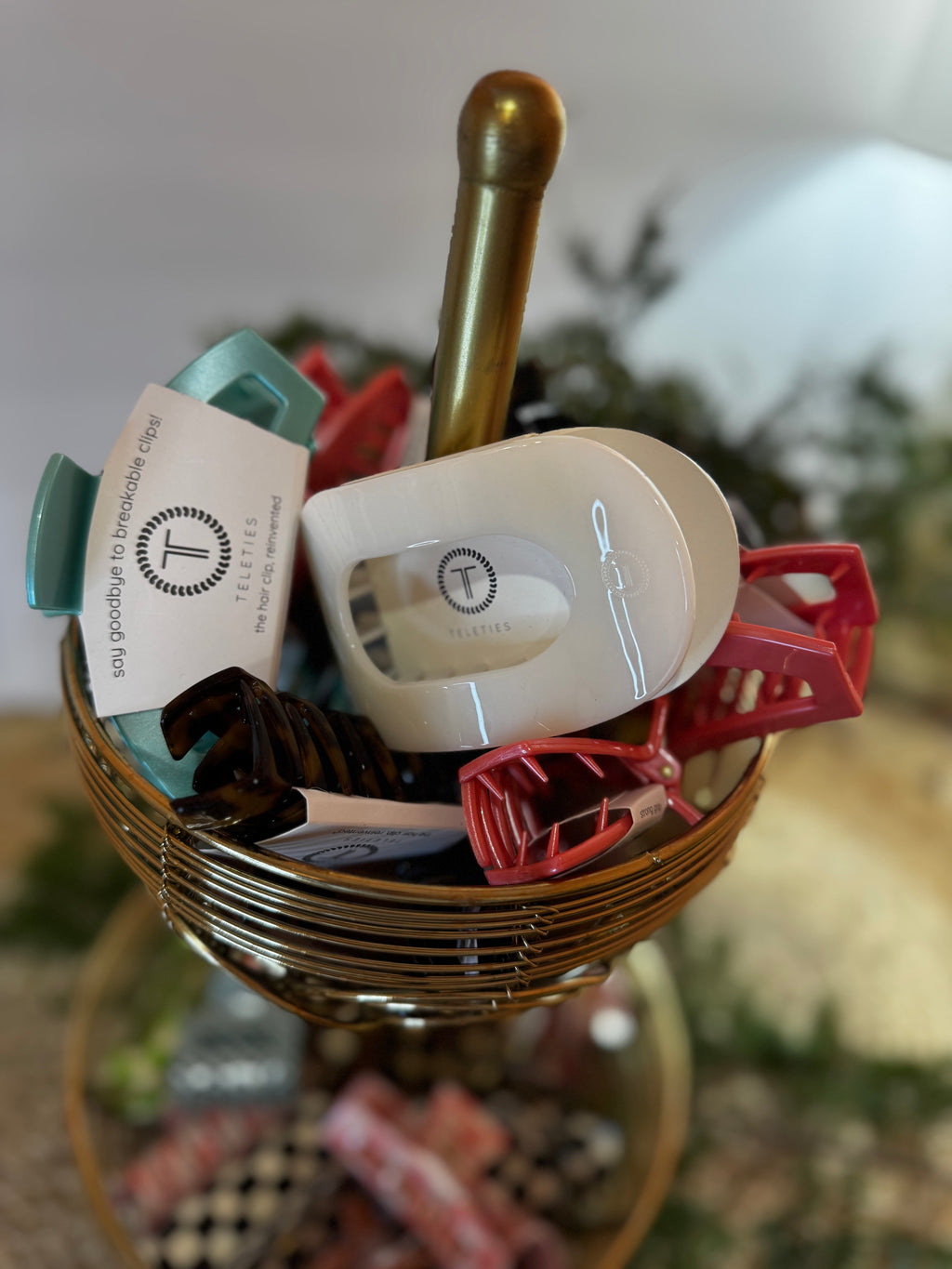 Teleties Flat Claw Hair Clips (Large)