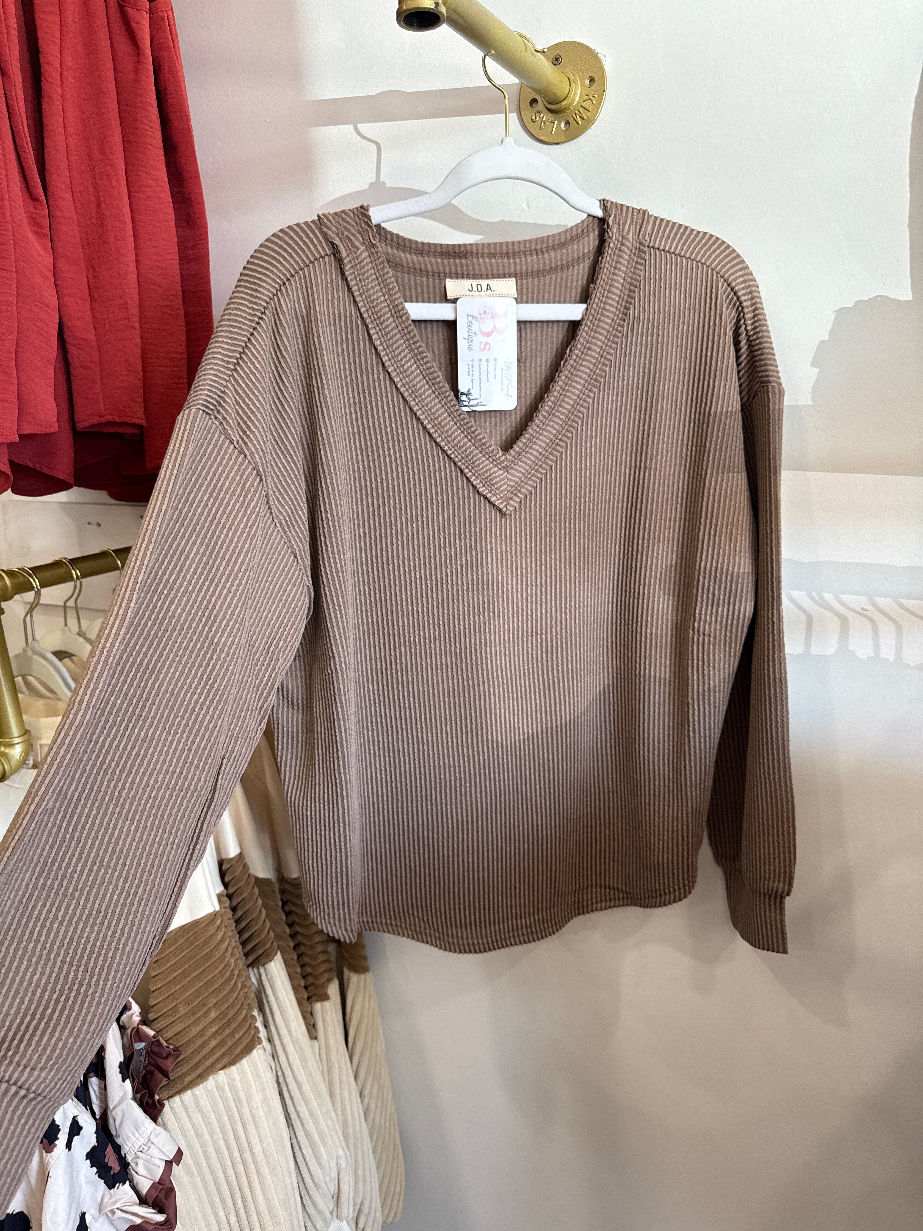Basic Everyday Top (Mocha)