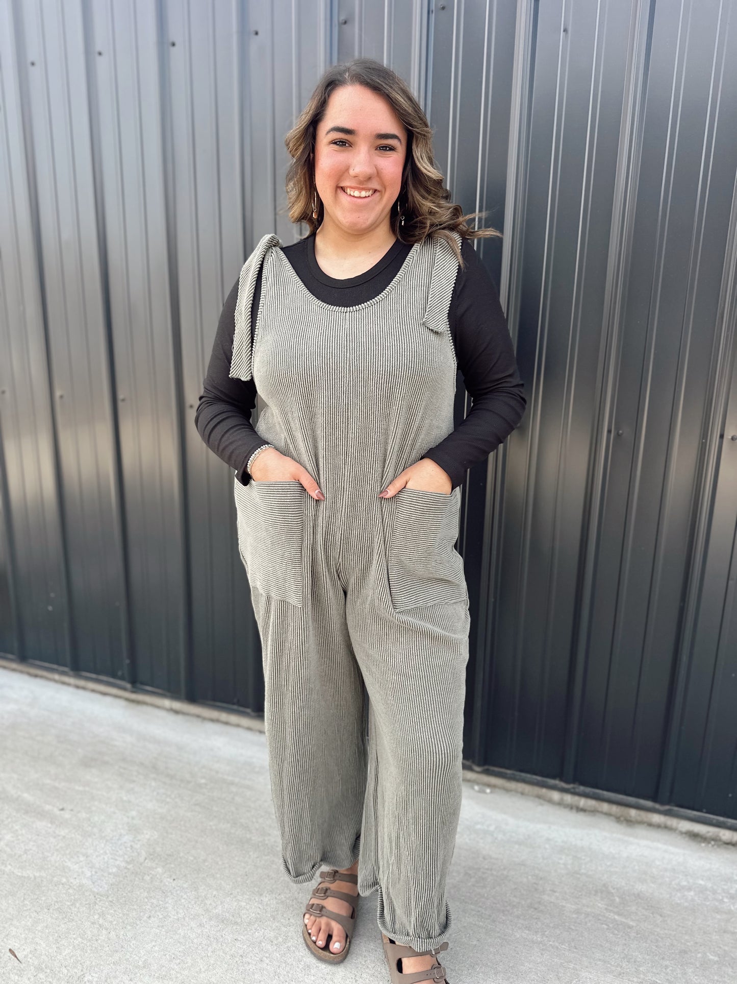 Olive Romper