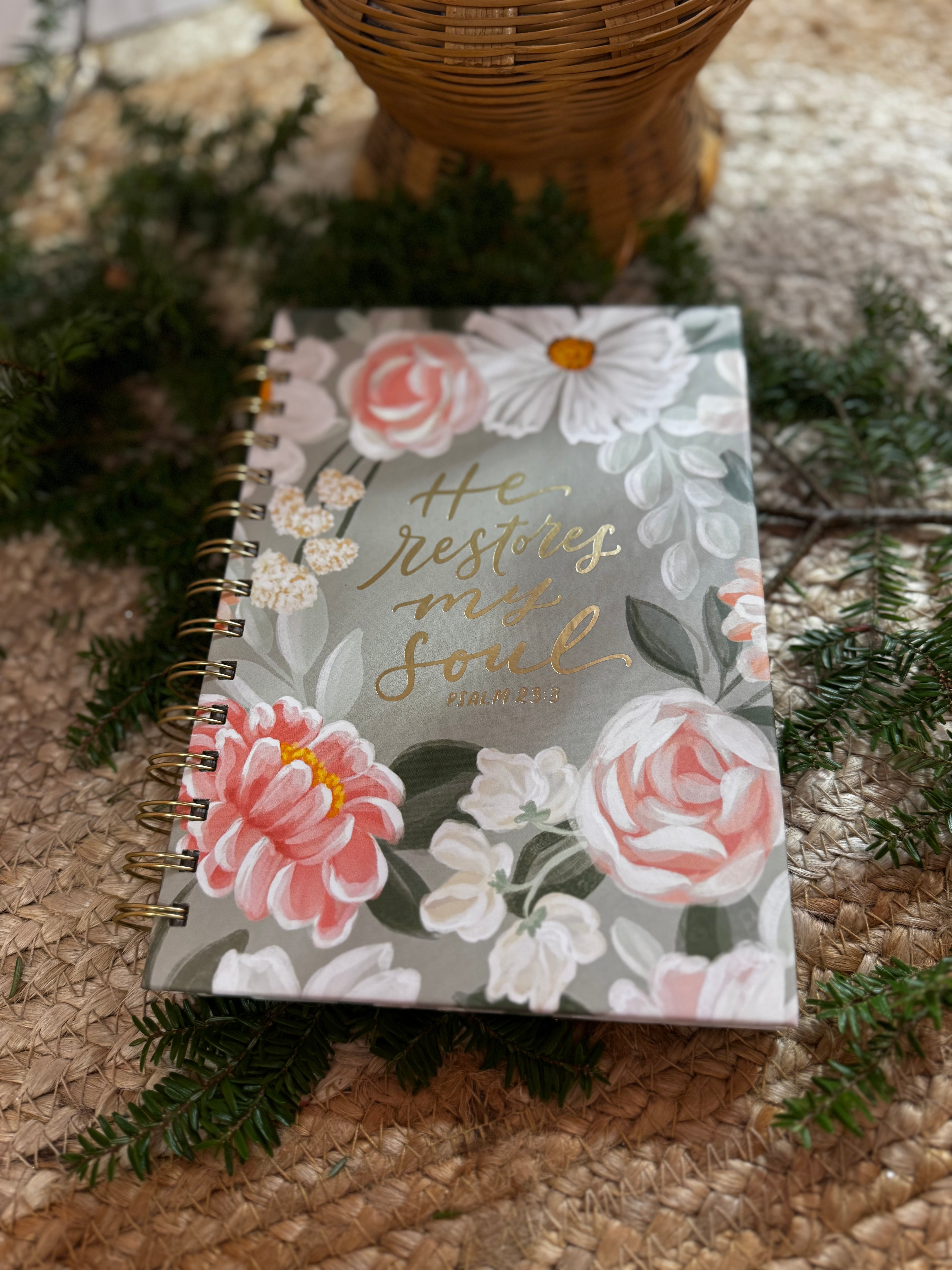 Christian Journal (He Restores/Sage)