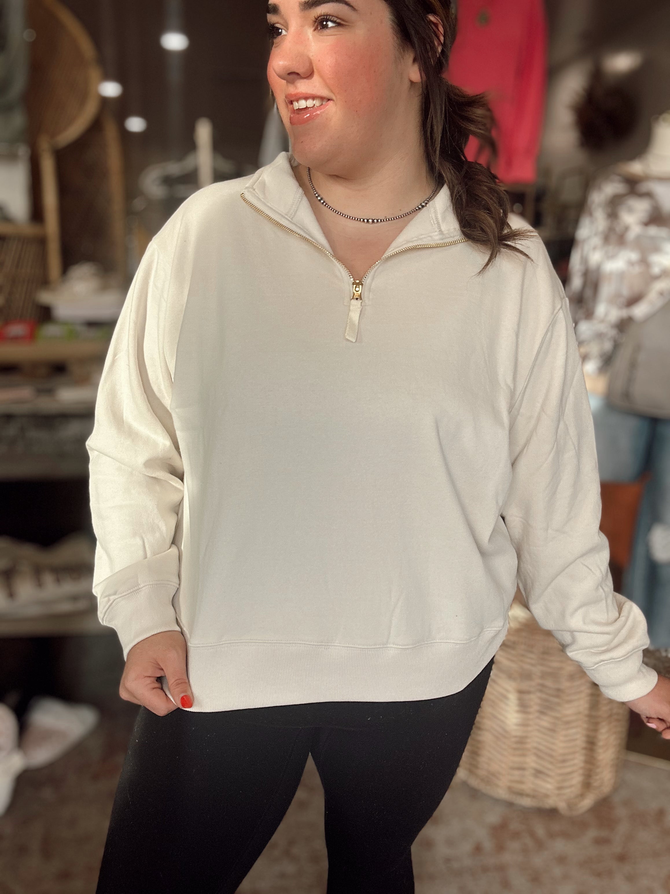 Allie Pullover (Sand)
