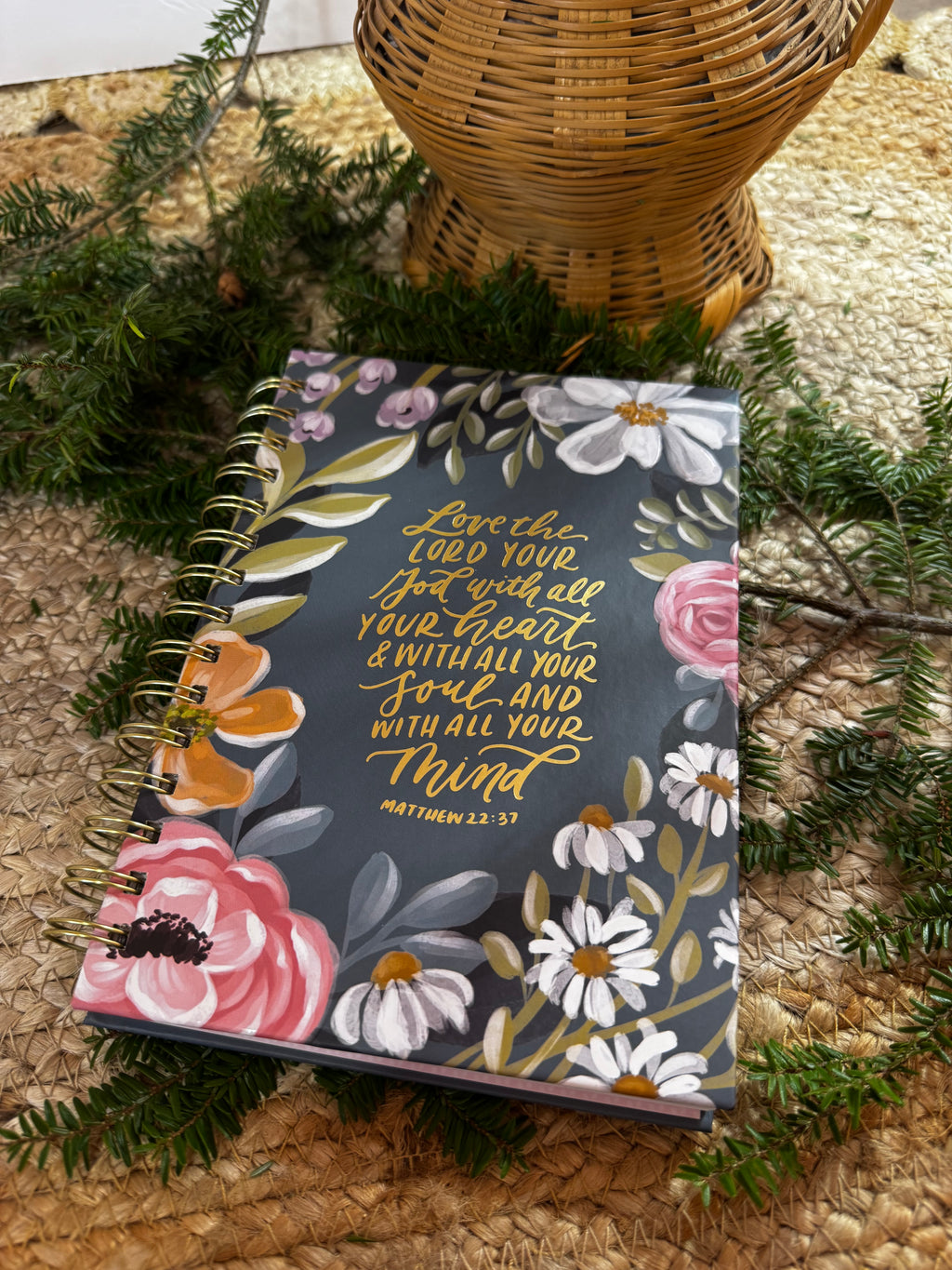 Christian Journal (Love the Lord/Teal)