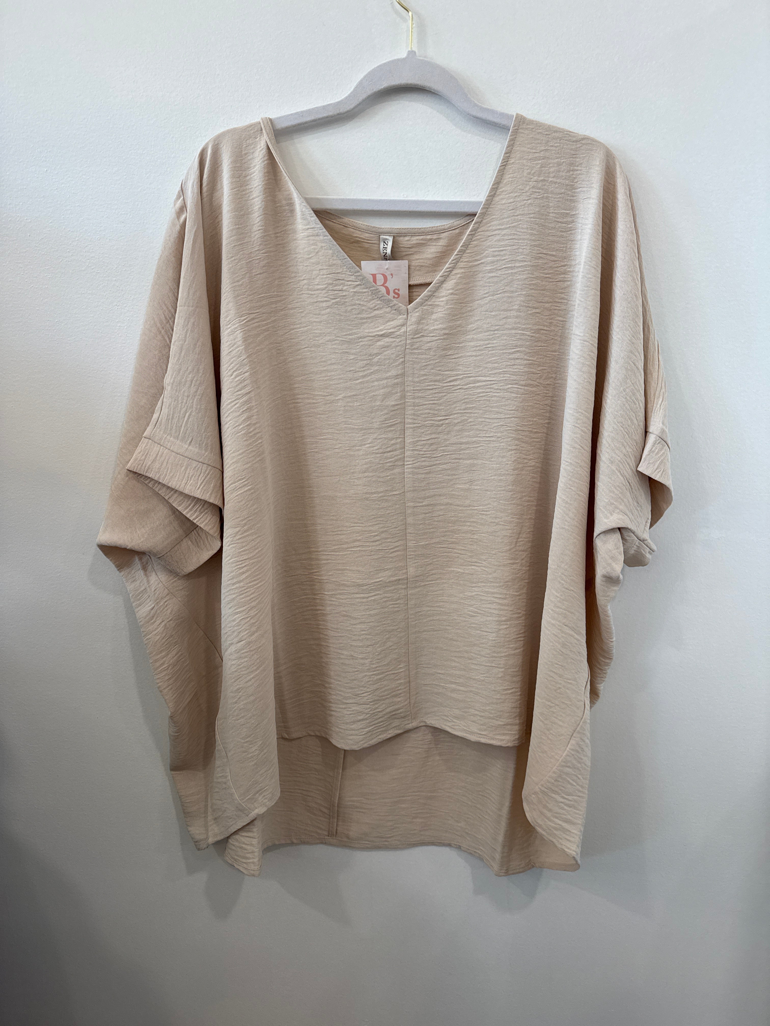 Classic Blouse (Sand)