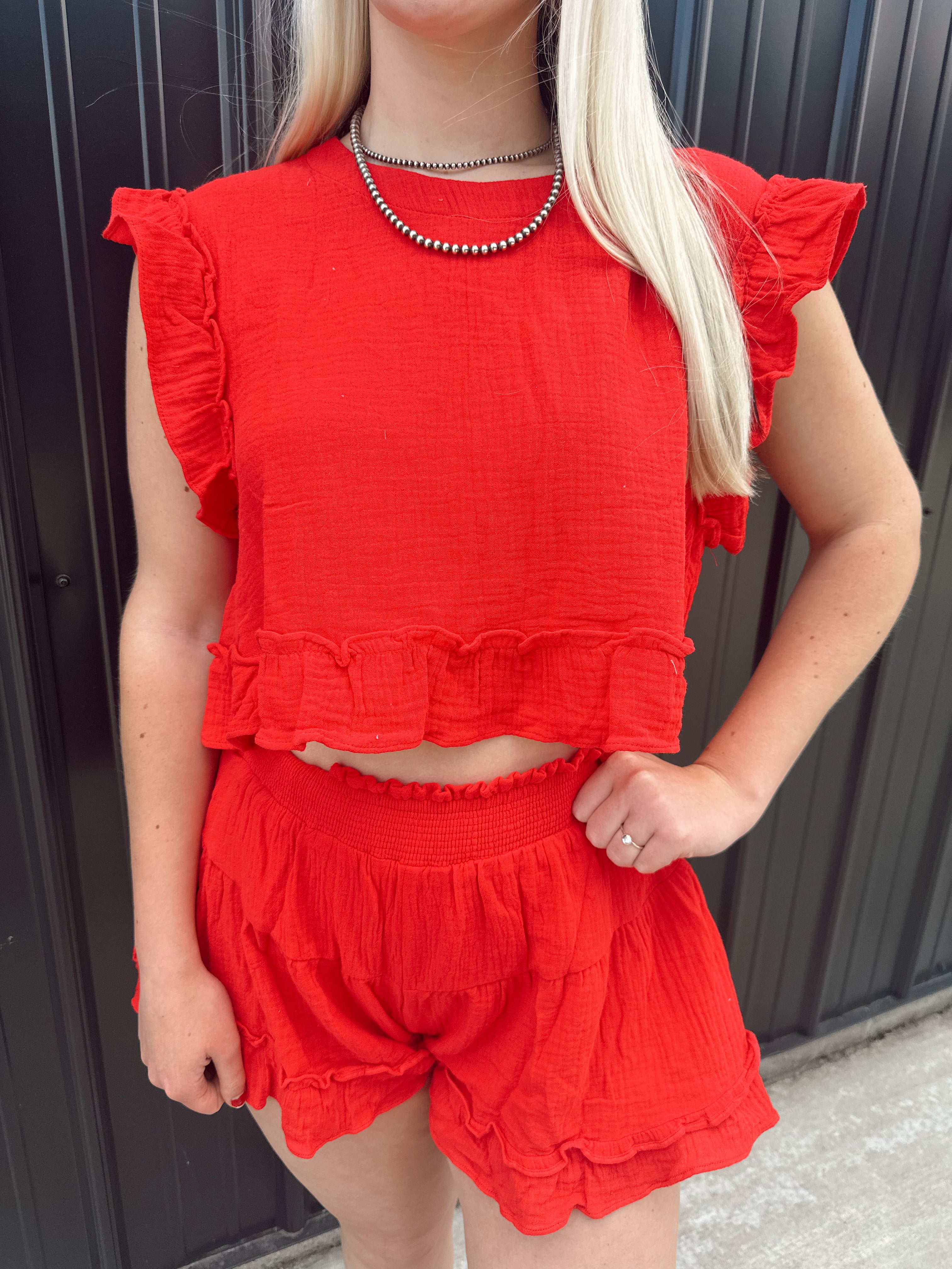 Sofia Matching Set (Red)
