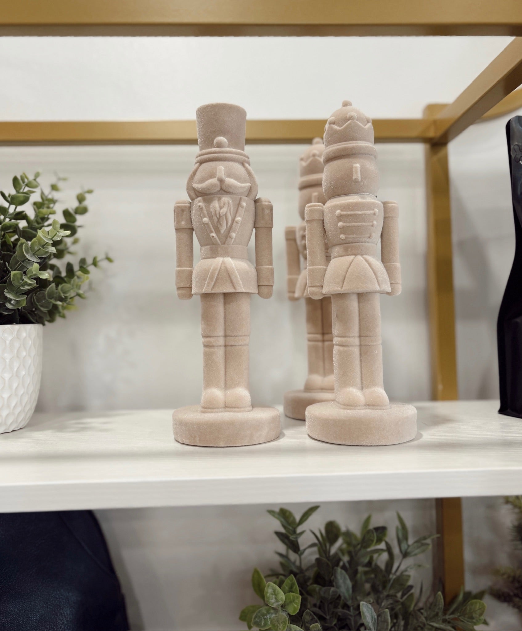 Velvet Ivory Nutcracker