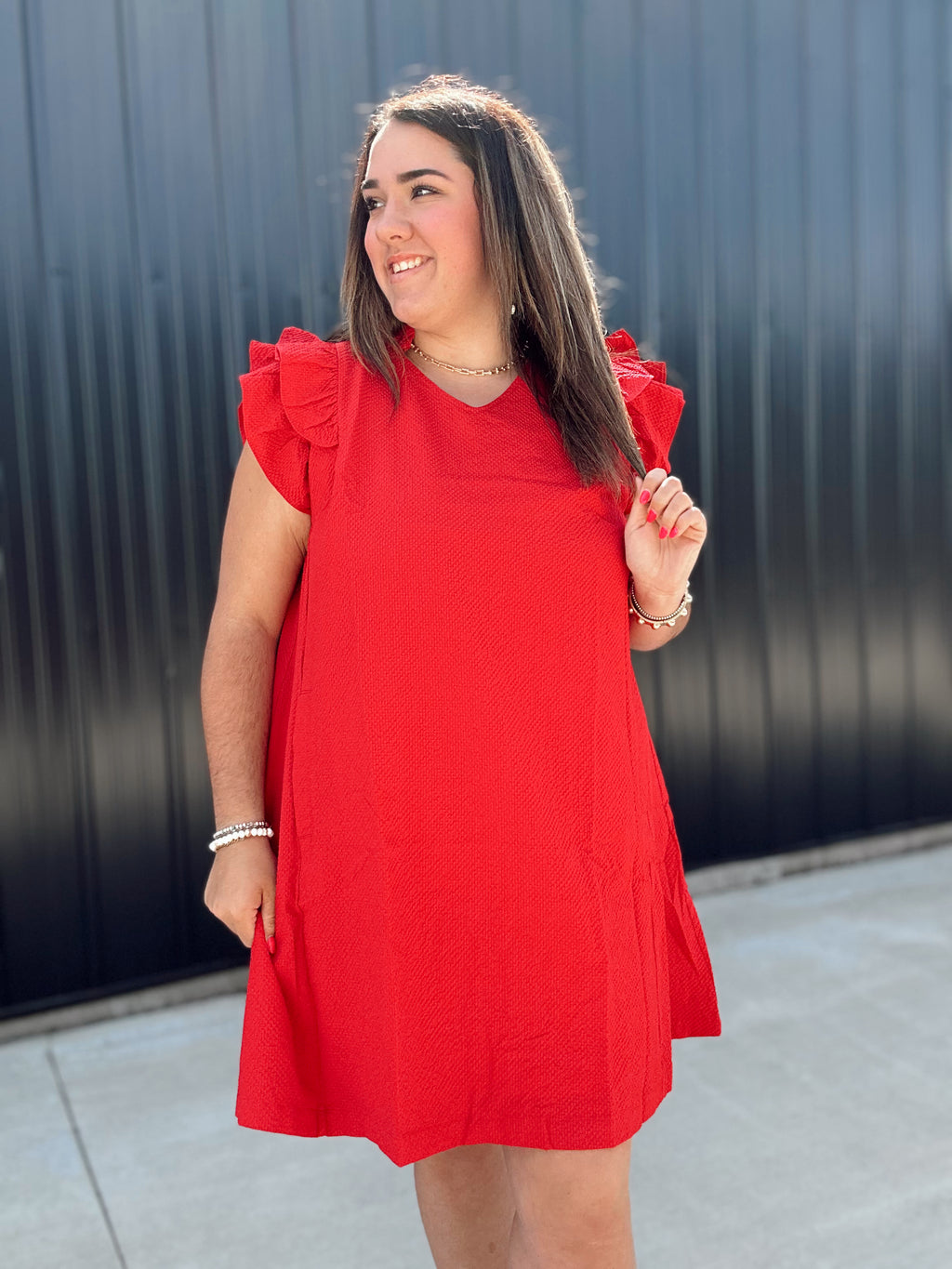 Ruby Red Dress