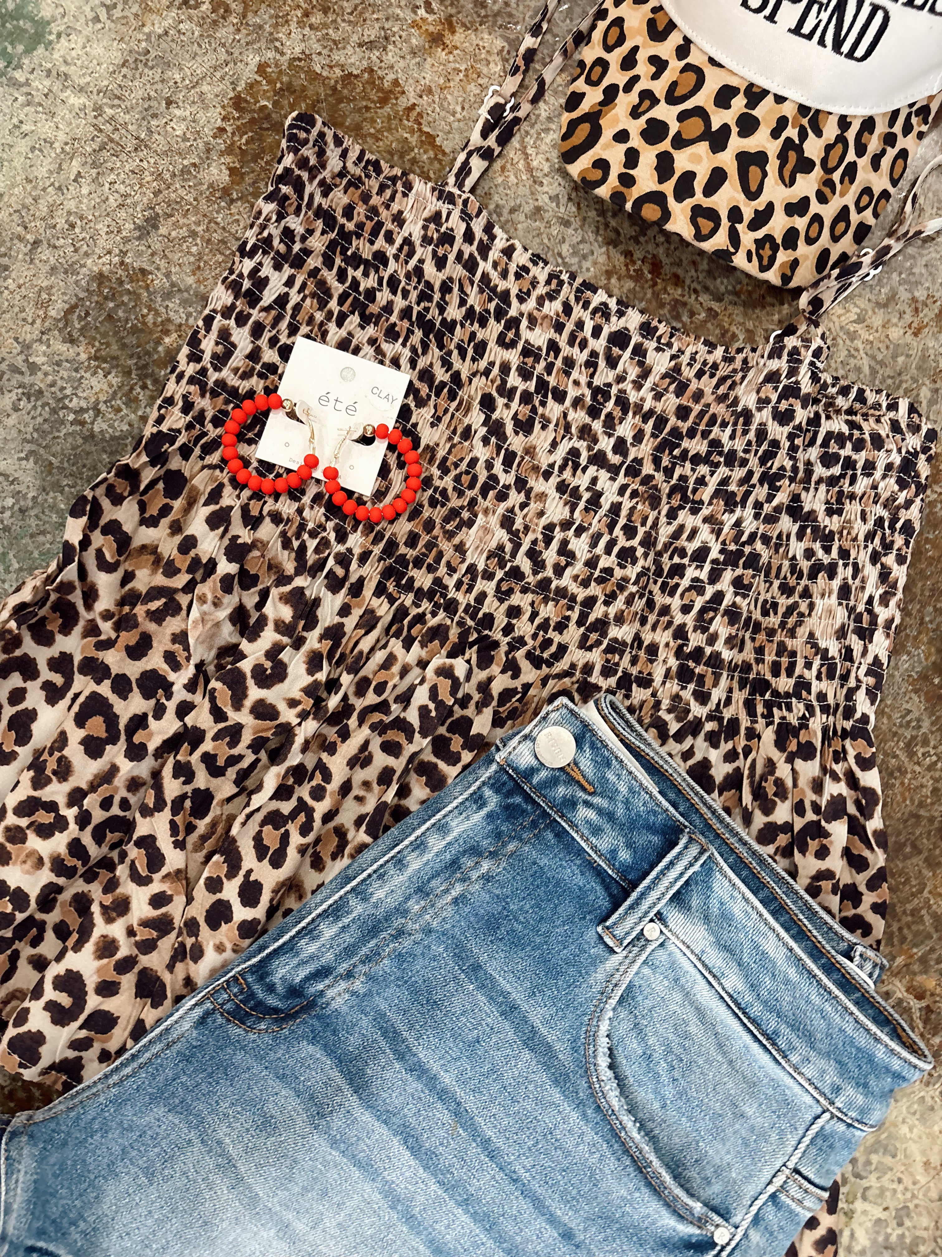 Lady Leopard Tank Top