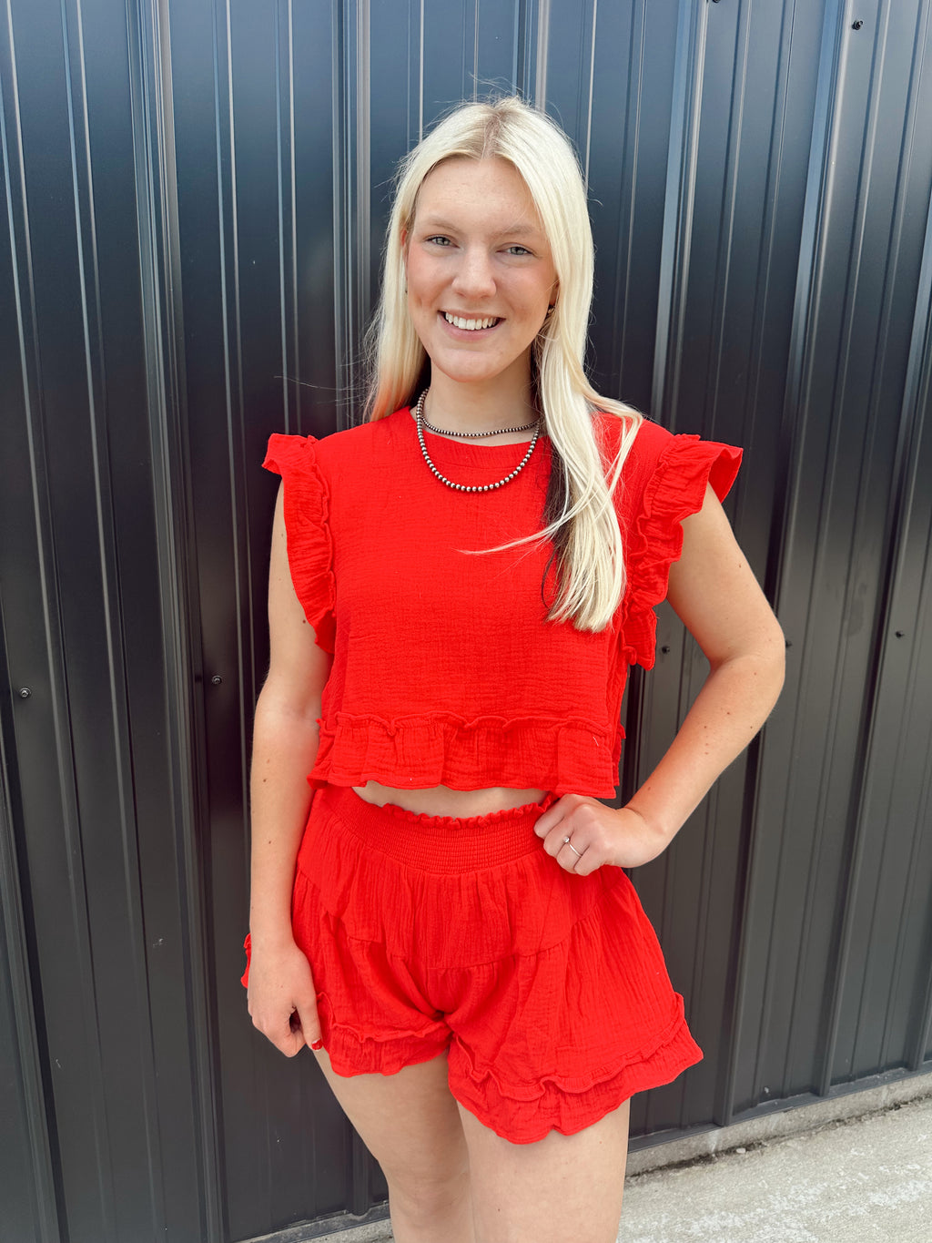 Sofia Matching Set (Red)