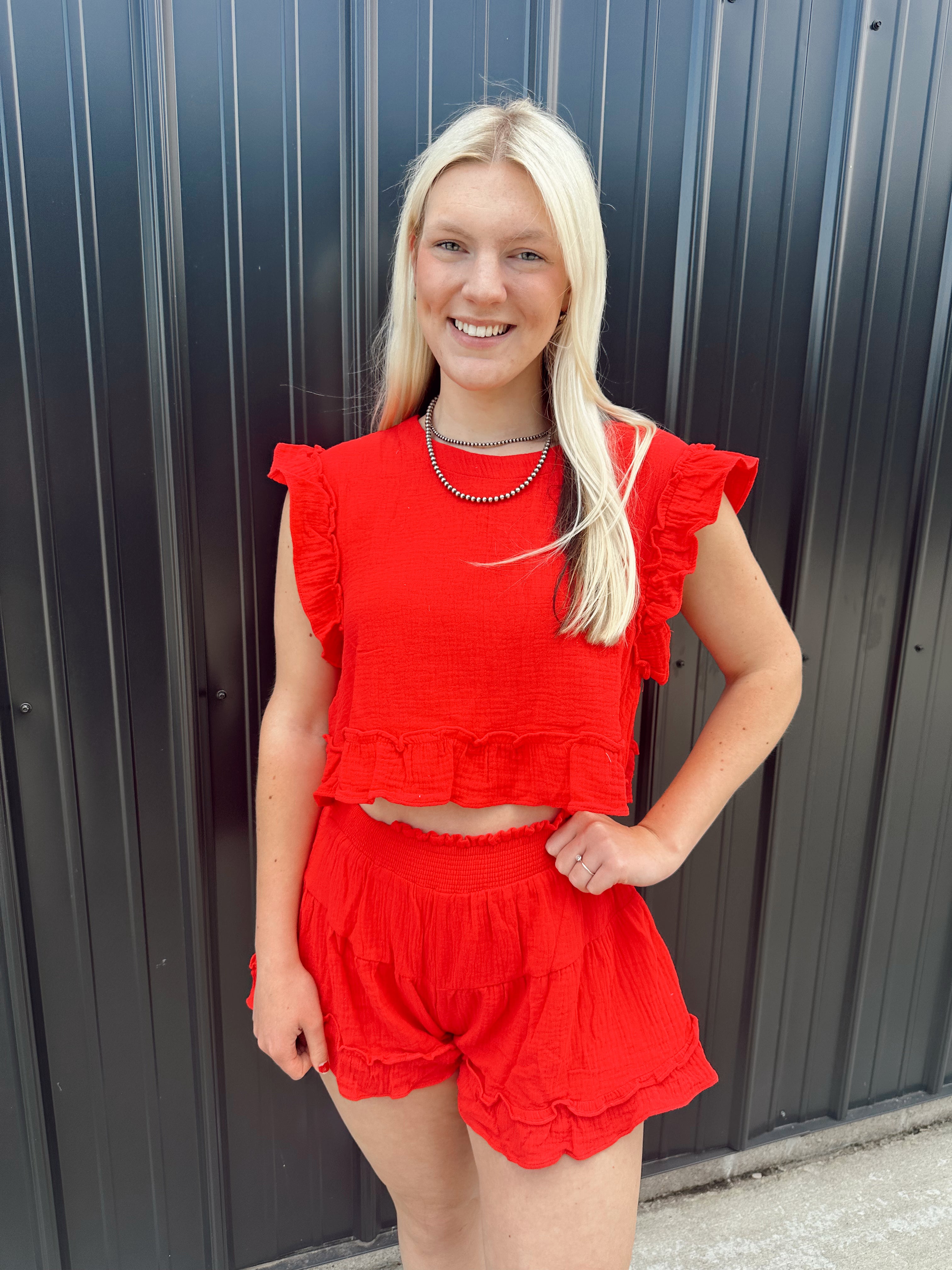 Sofia Matching Set (Red)