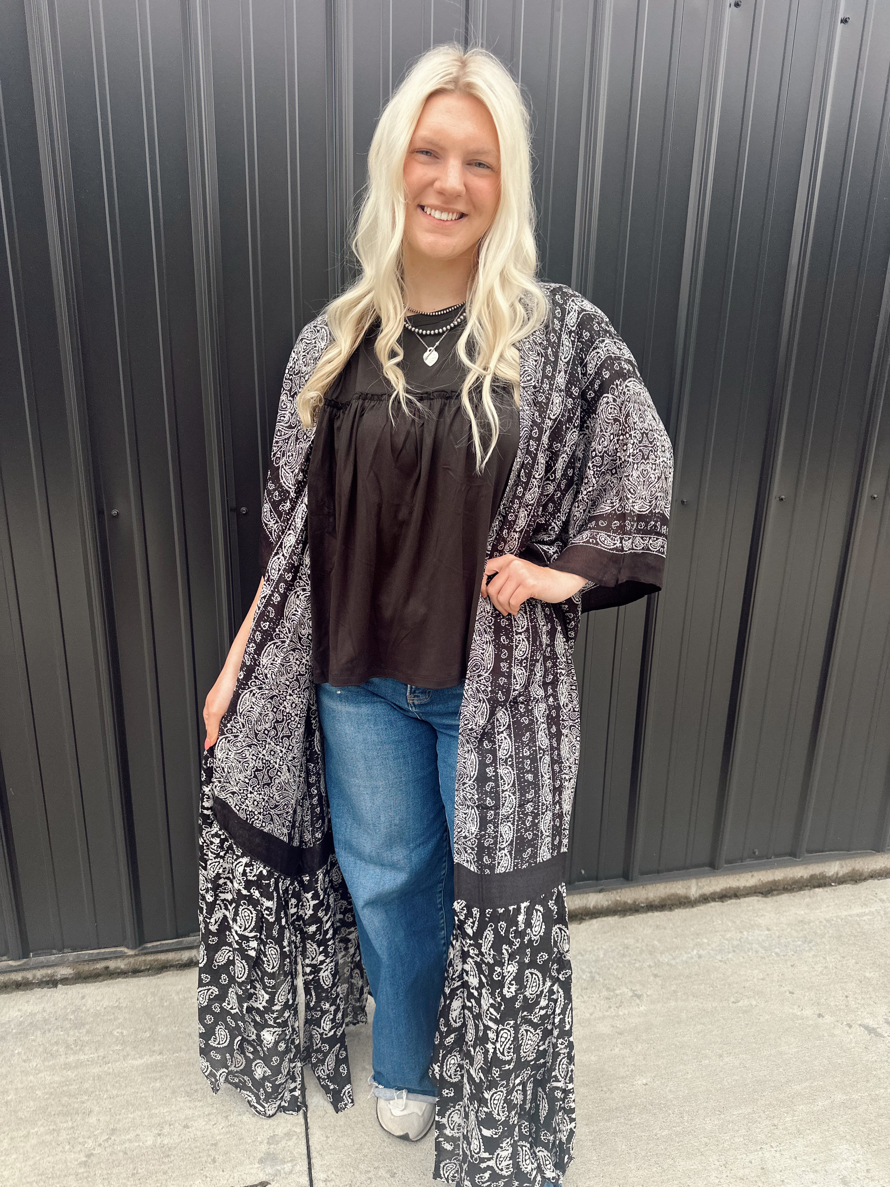 Paisley Kimono (Duster)