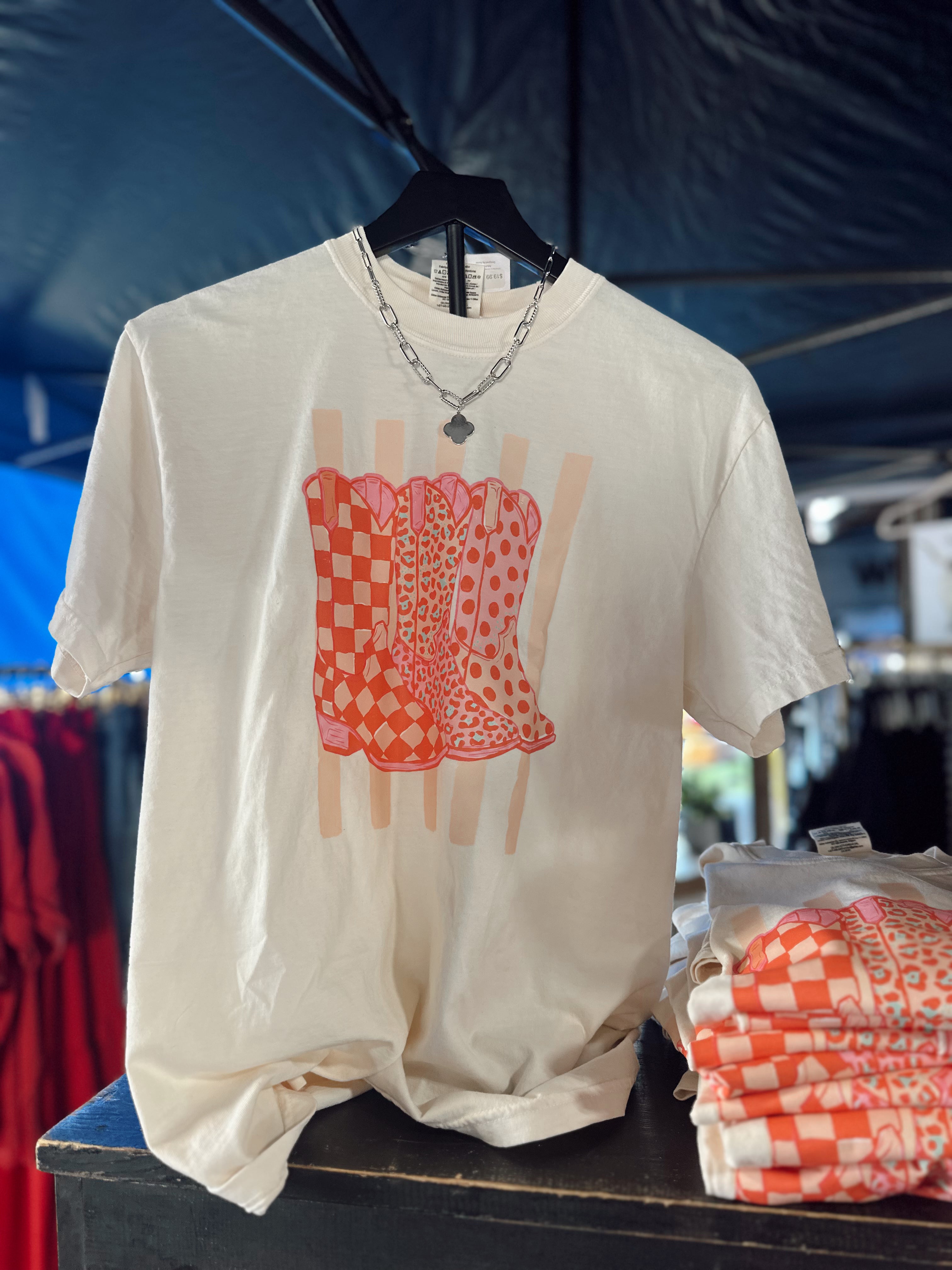Boho Boot Tee