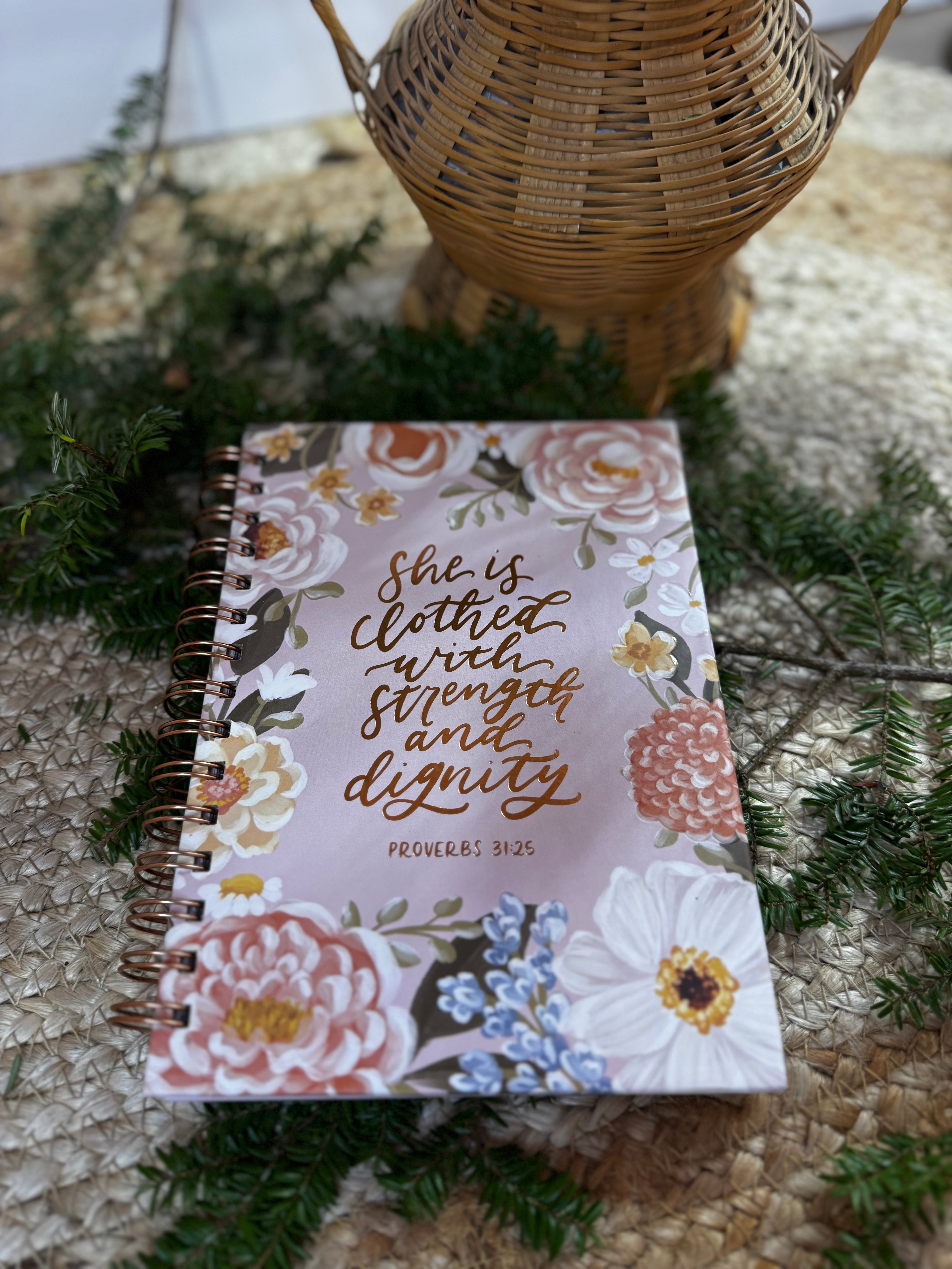 Christian Journal (Strength & Dignity/Pink)