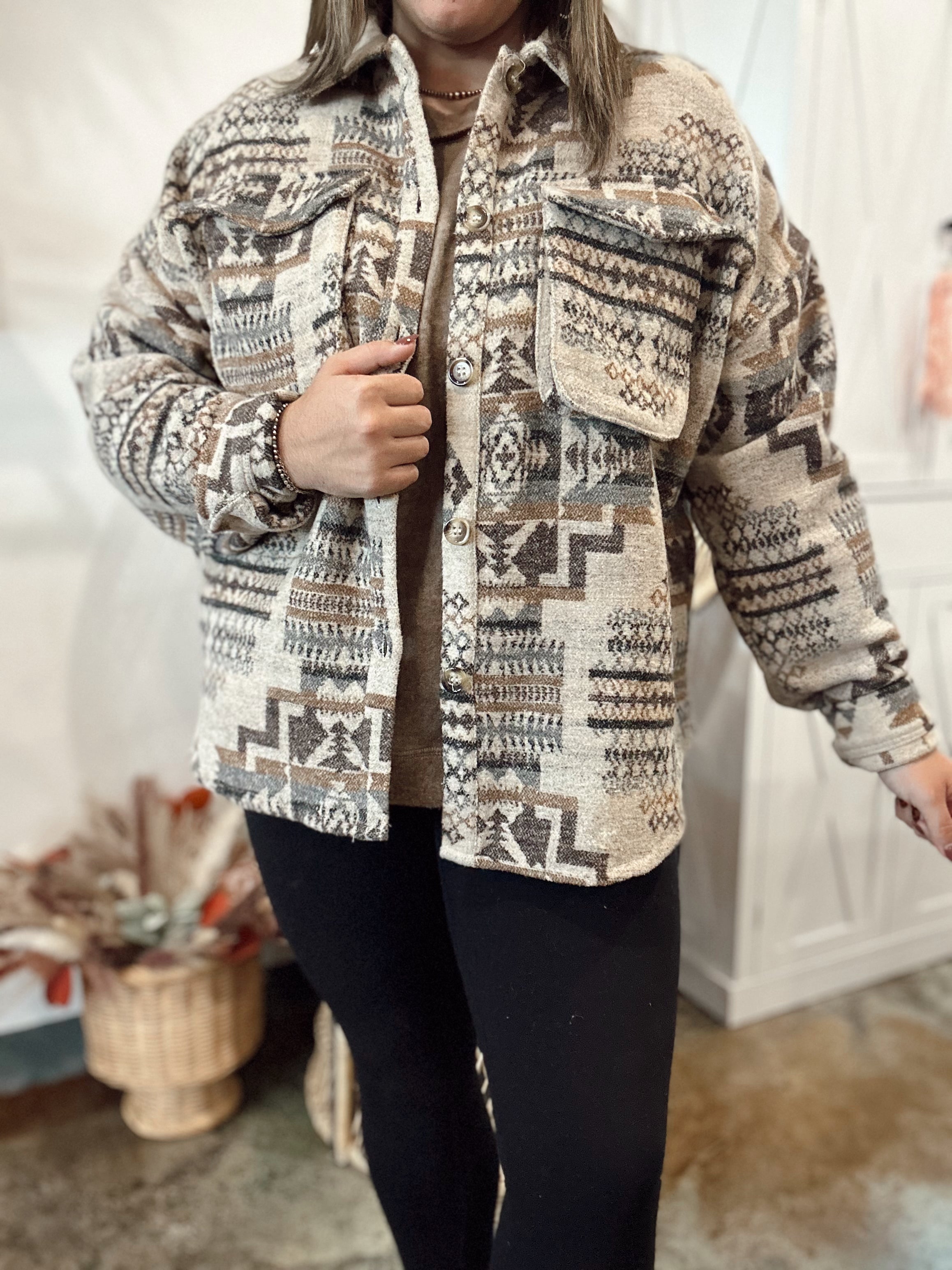 Aztec Fleece Jacket