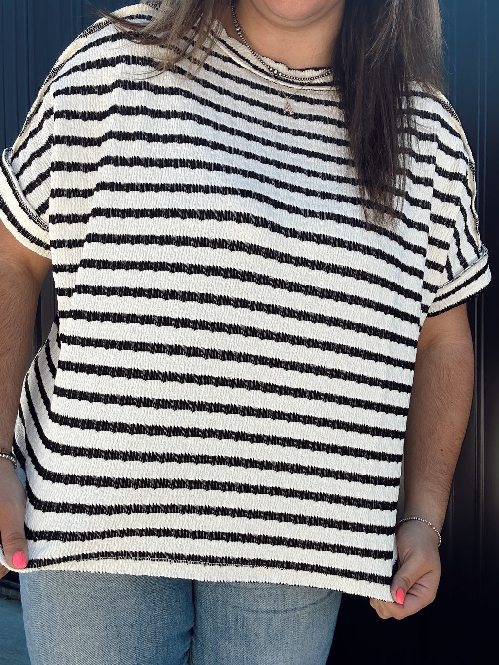 Stripped Tee (Black)