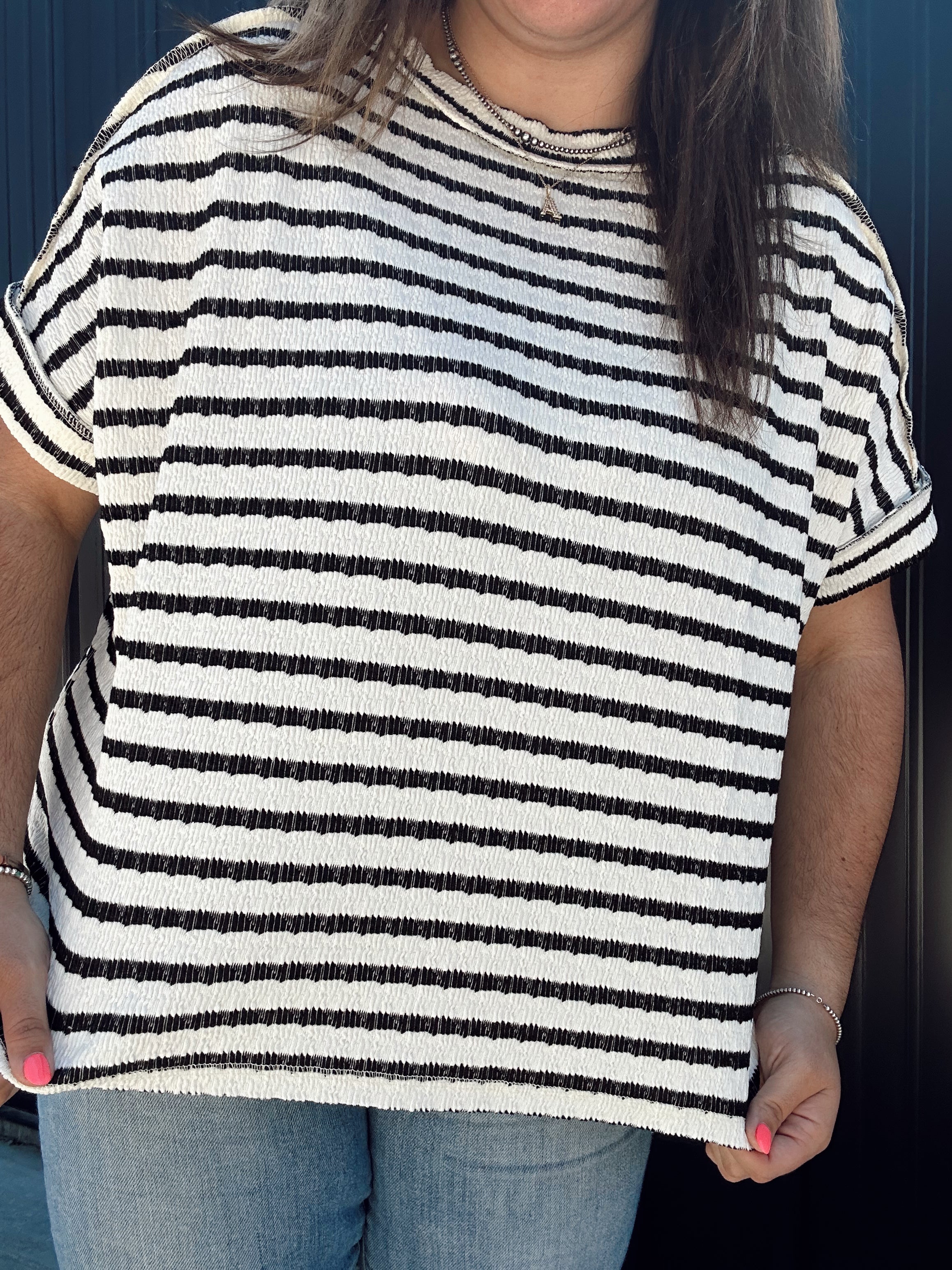 Stripped Tee (Black)