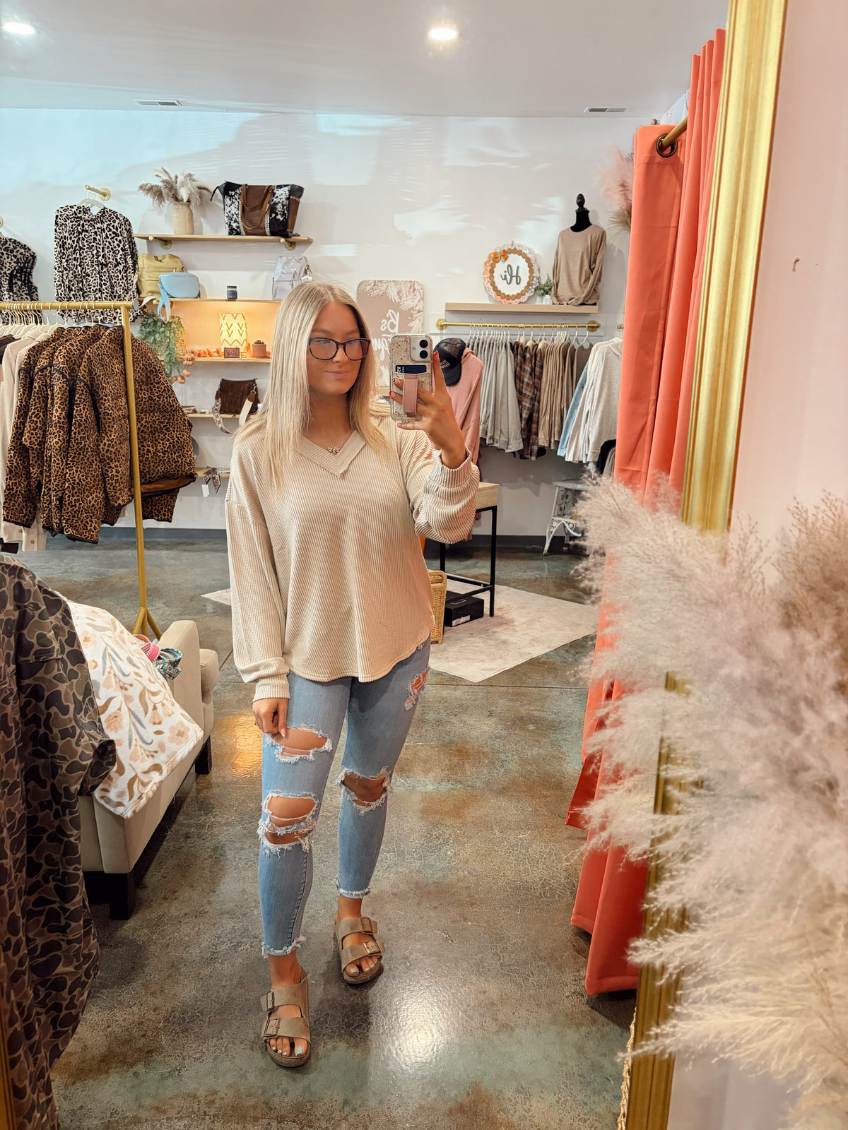 Basic Everyday Top (Khaki)