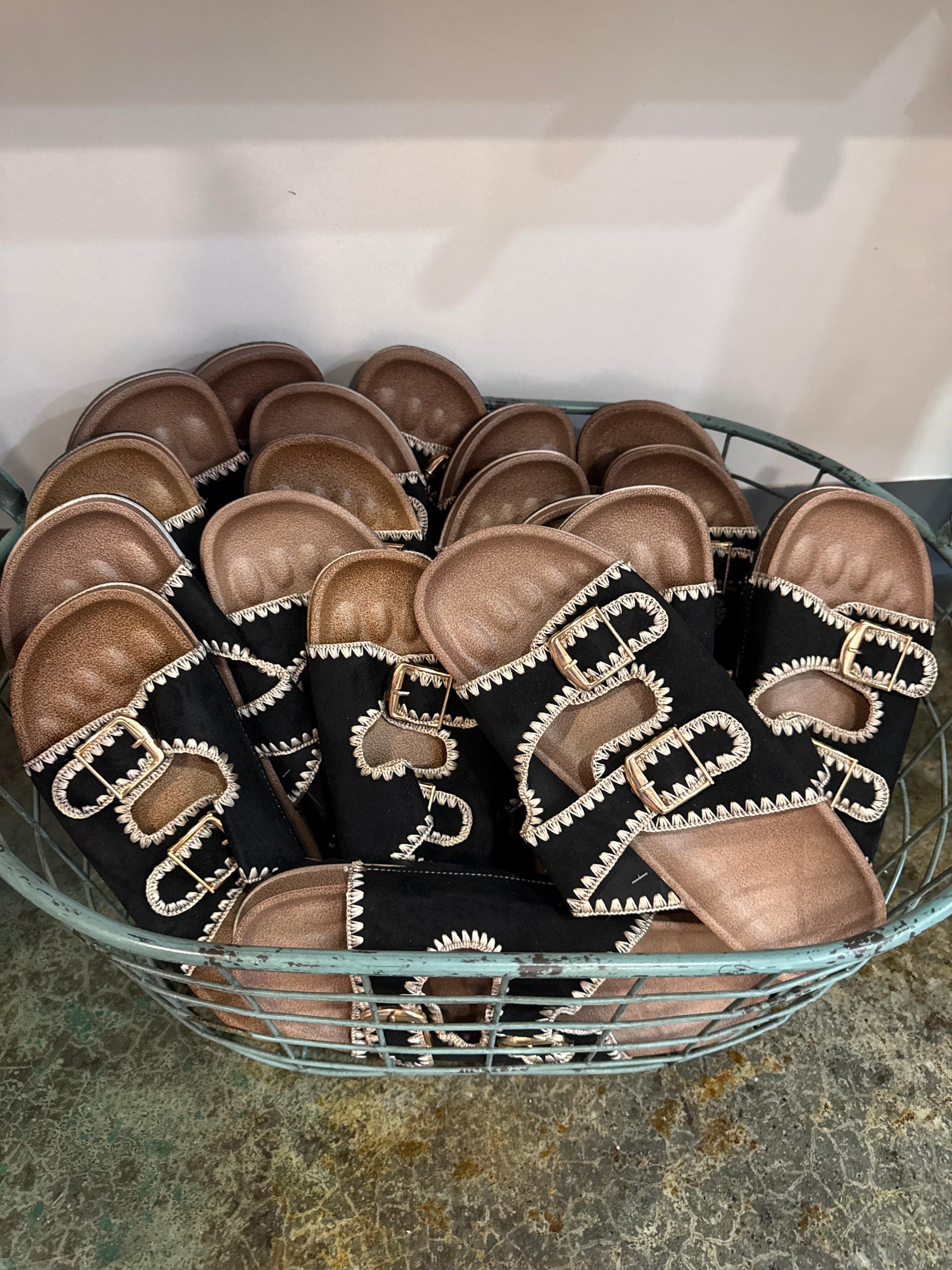 Boho Sandals (Black)
