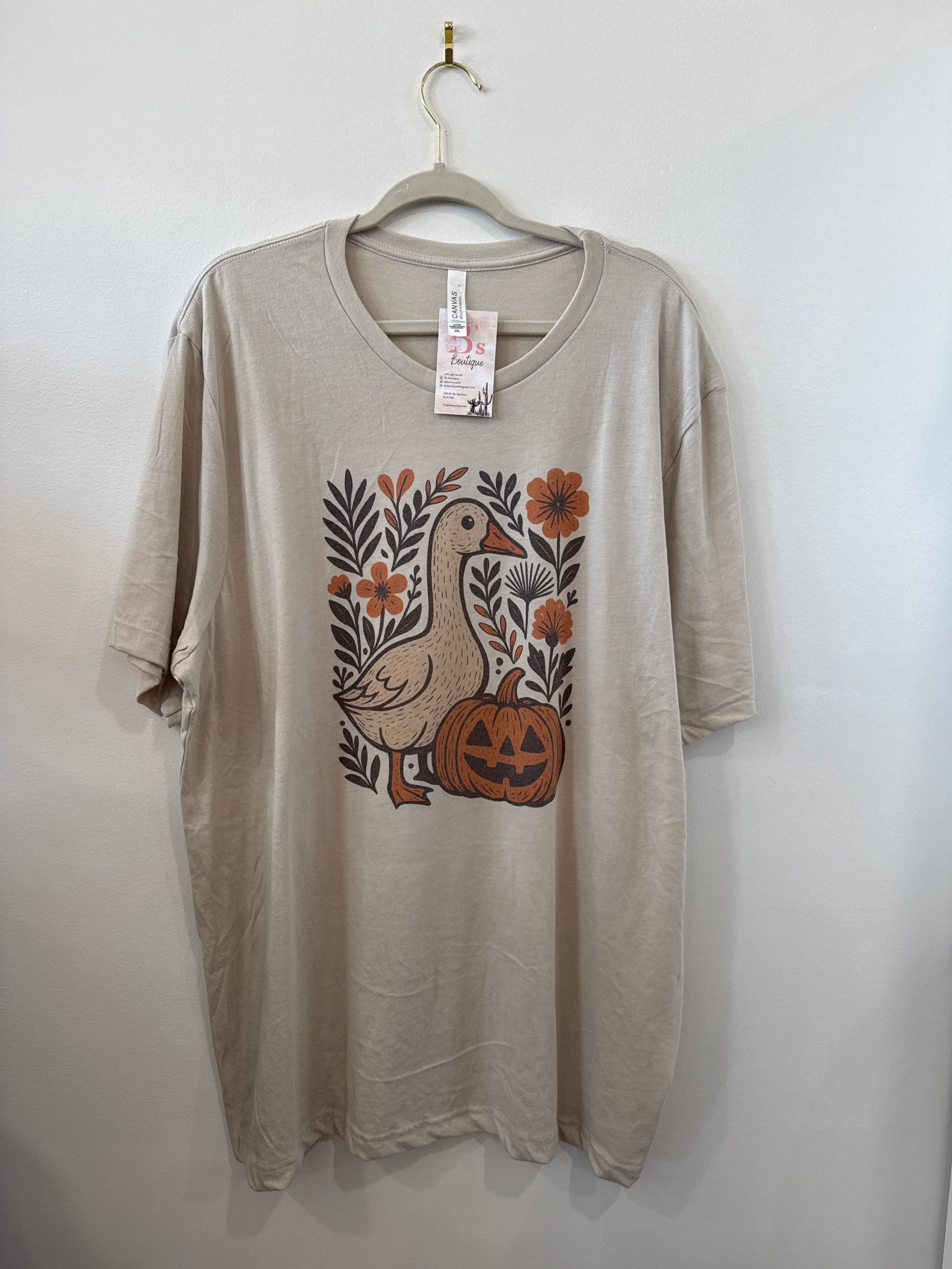 Fall Goose Tee