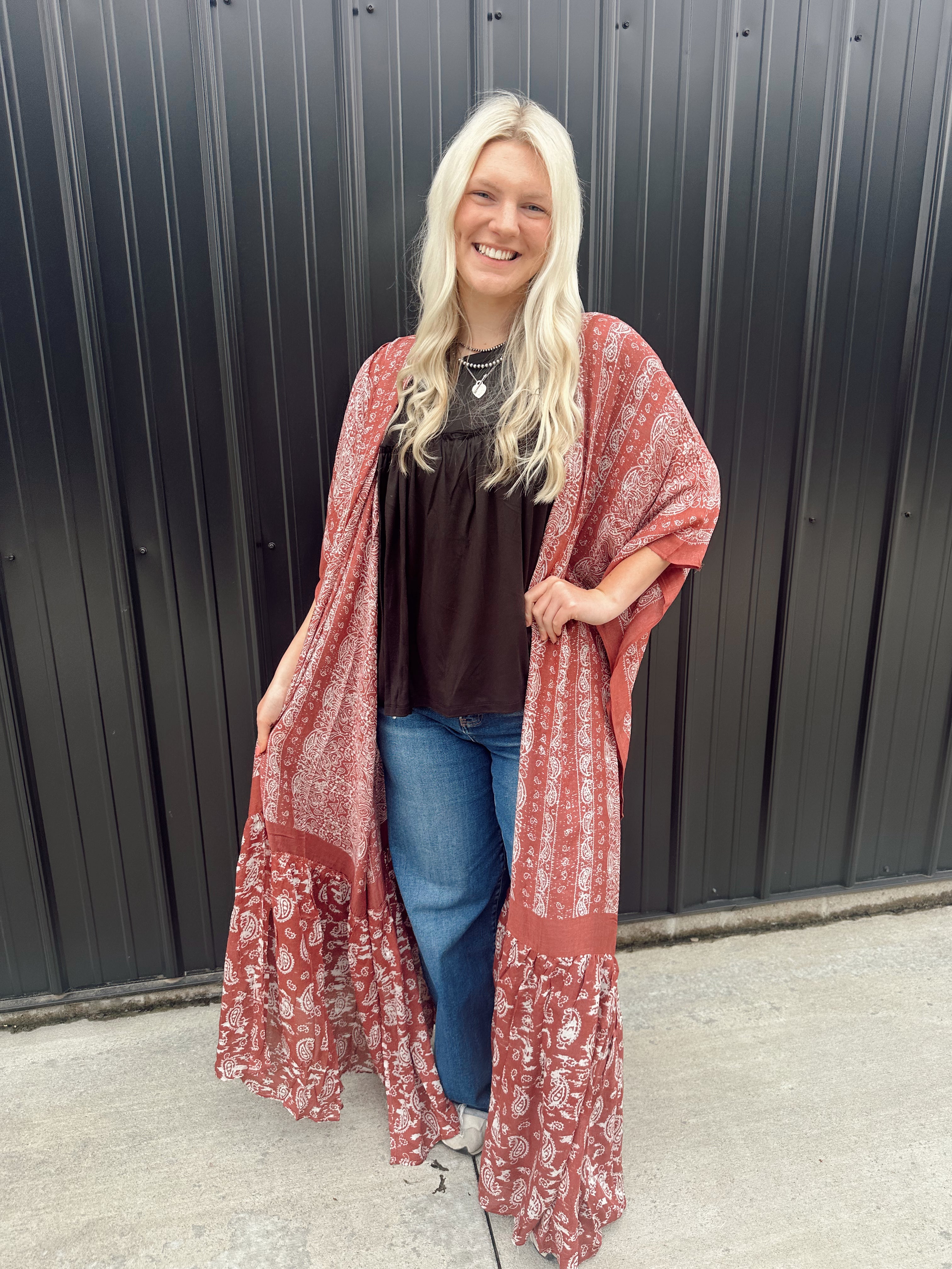 Paisley Kimono (Duster)