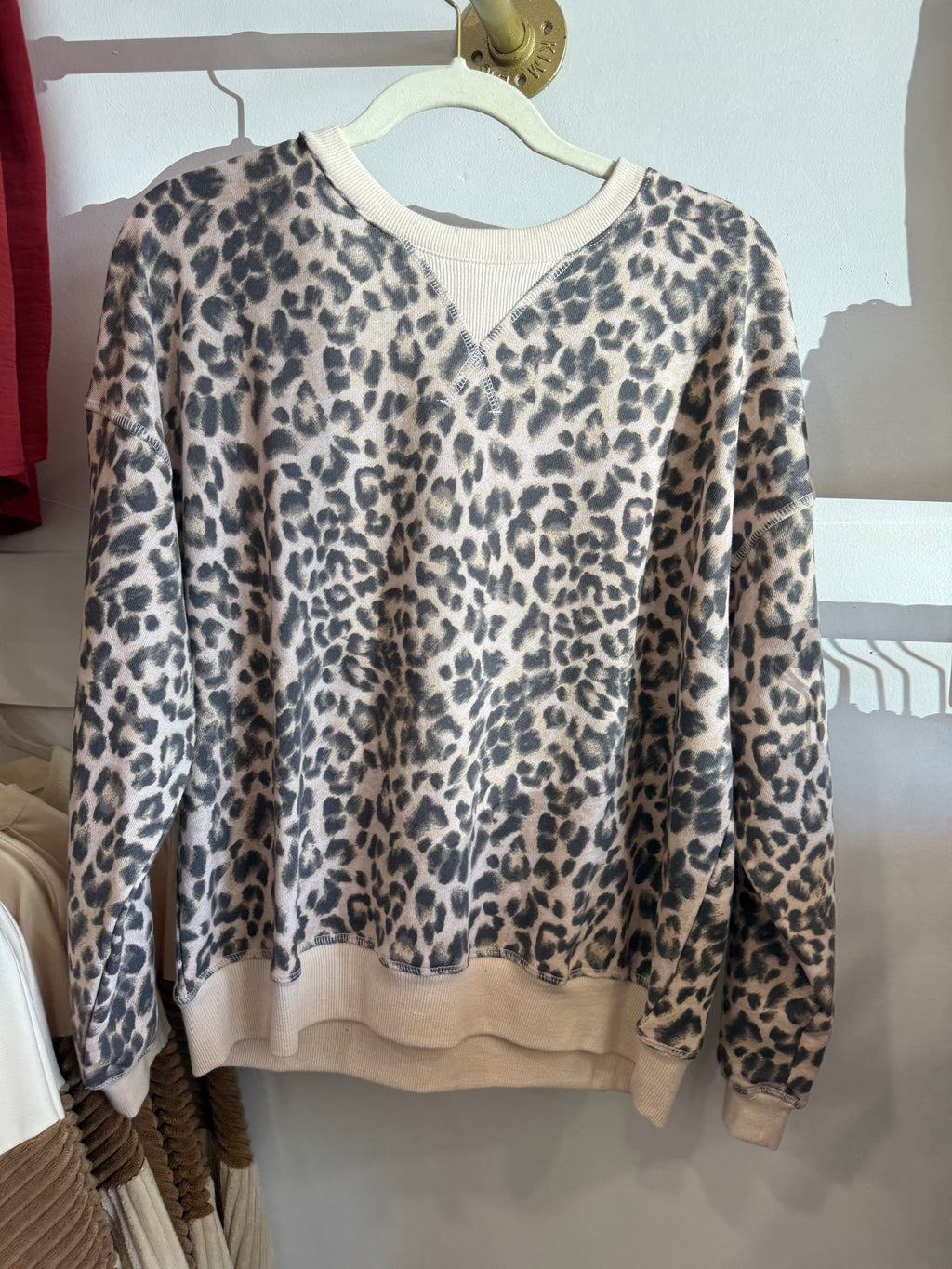 Leopard Crewneck