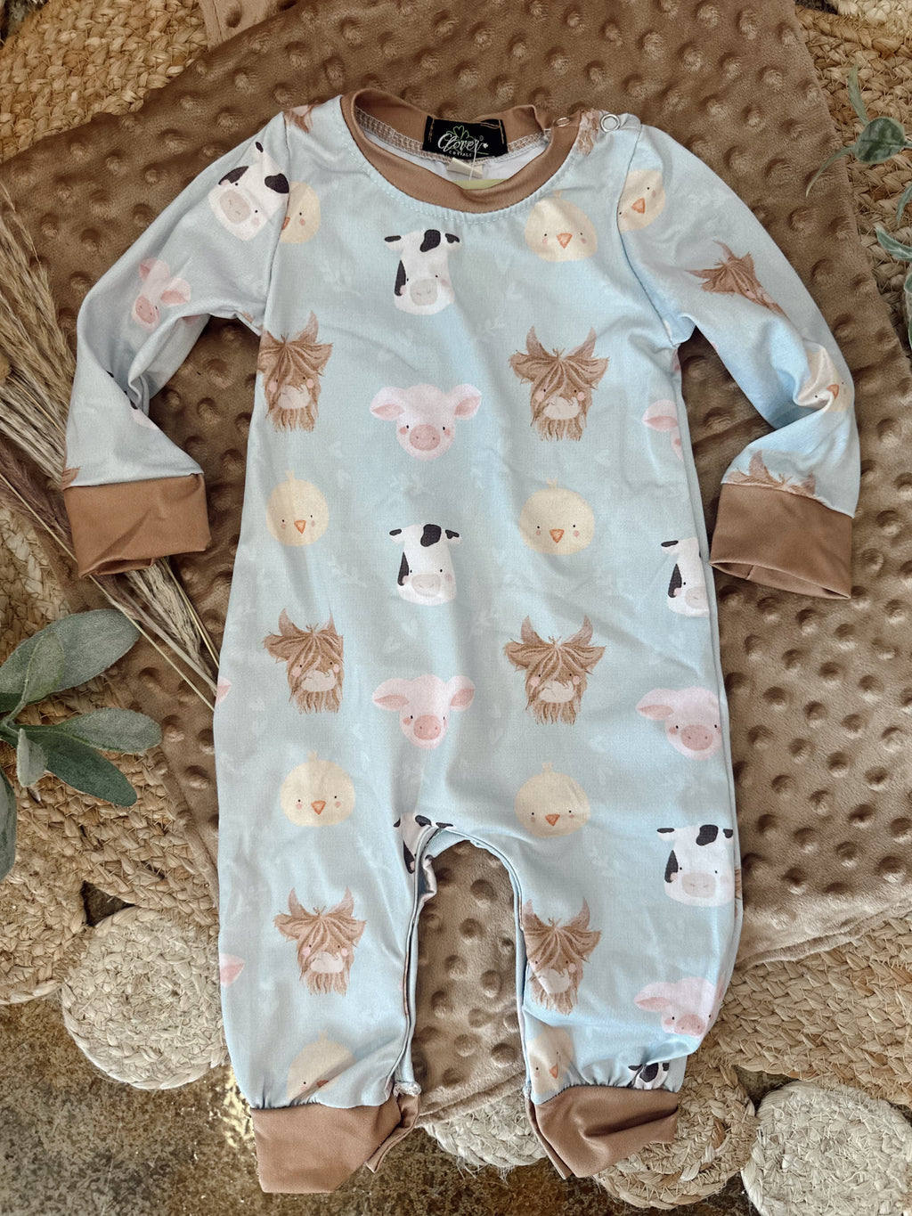 Boho Farm Animal Sleeper