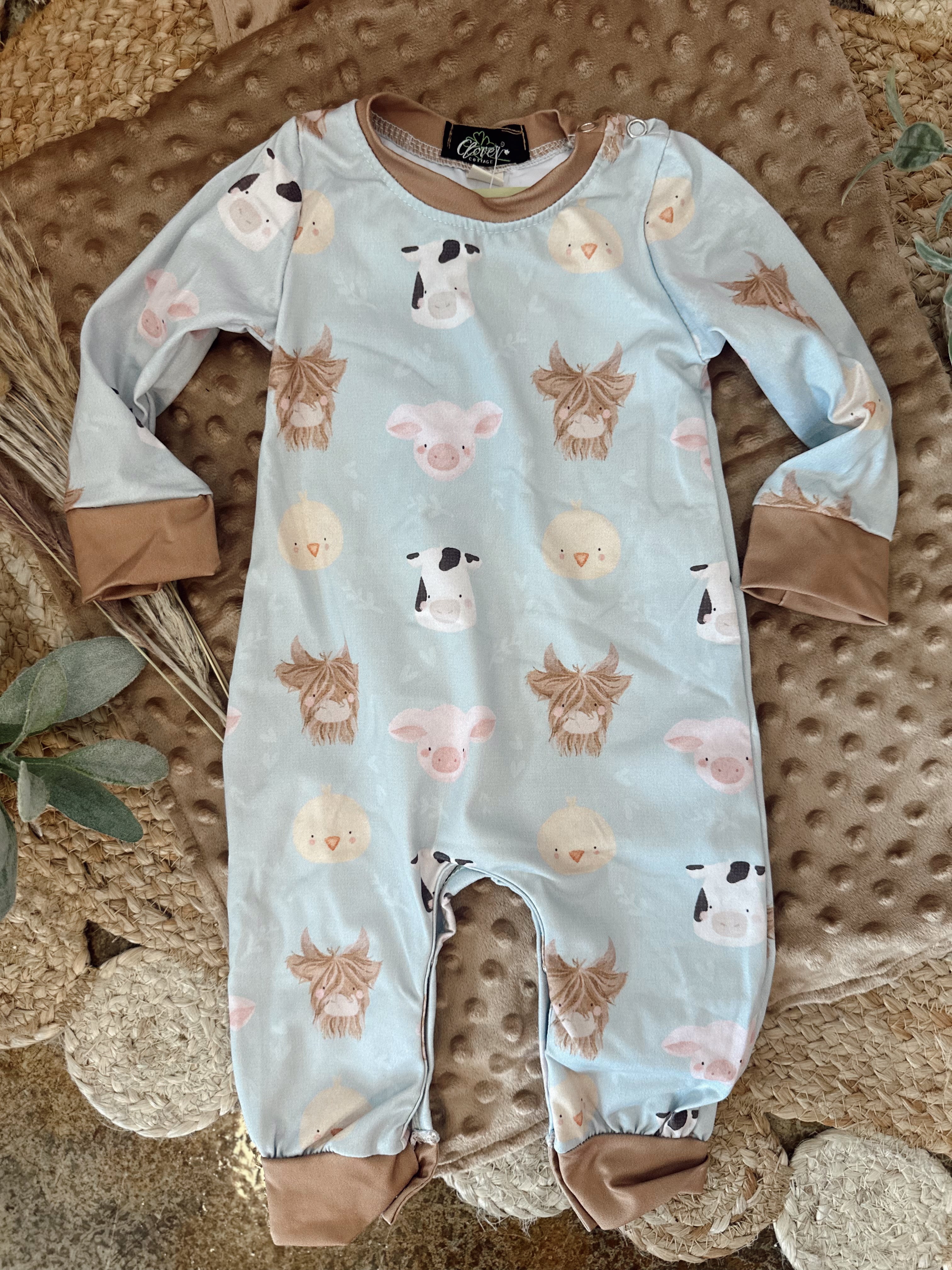 Boho Farm Animal Sleeper