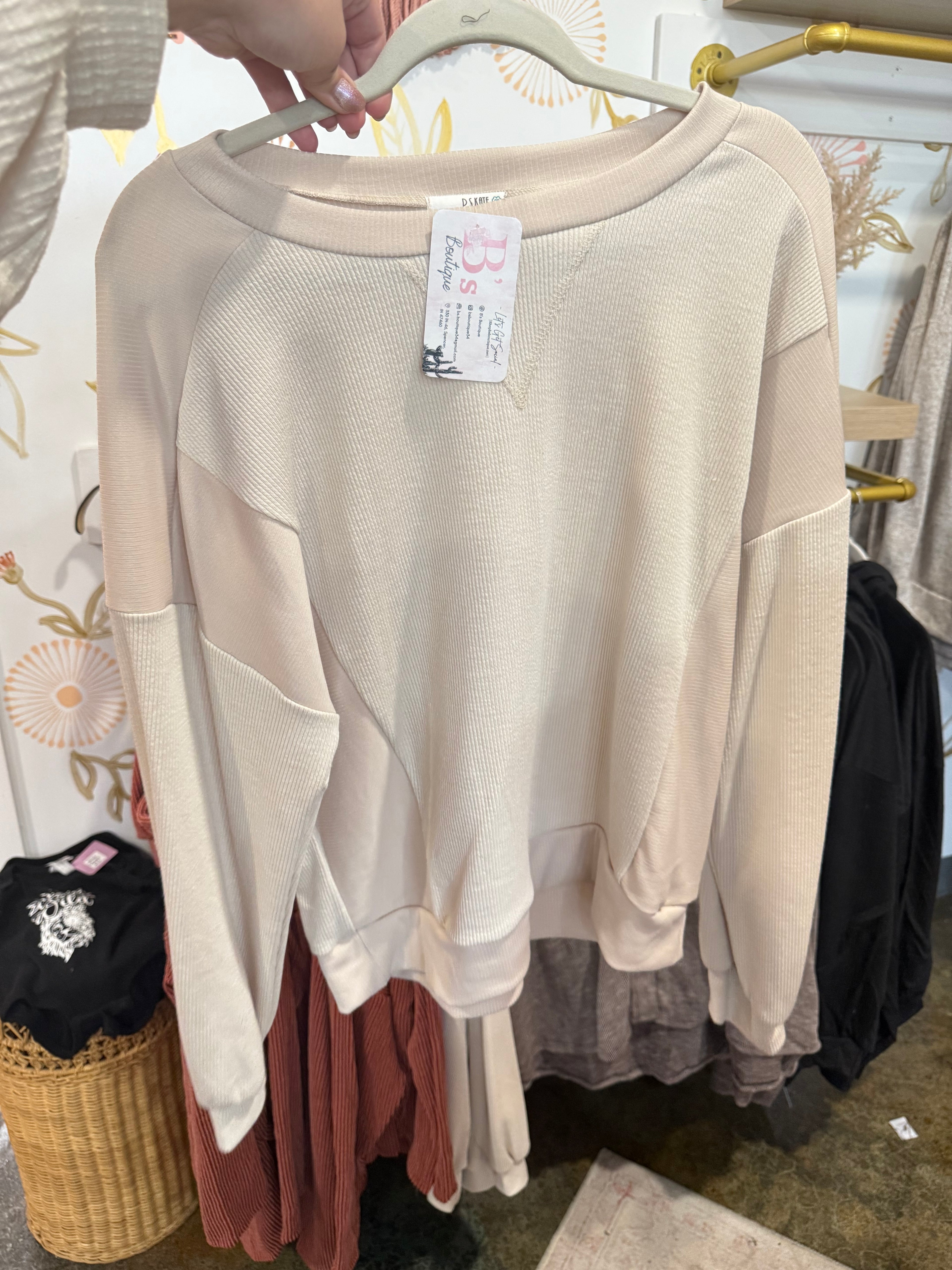 Kate top (cream)