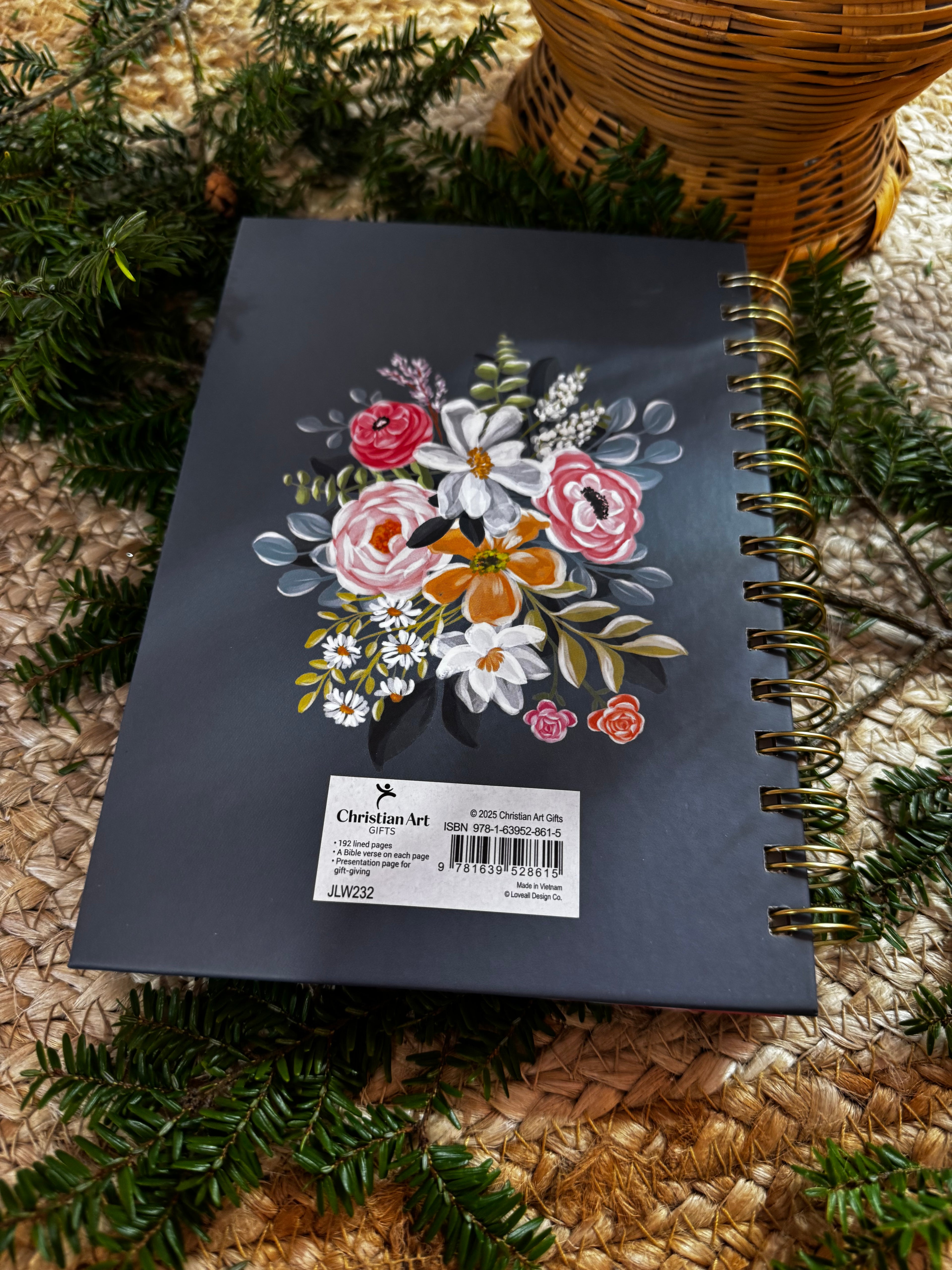 Christian Journal (Love the Lord/Teal)