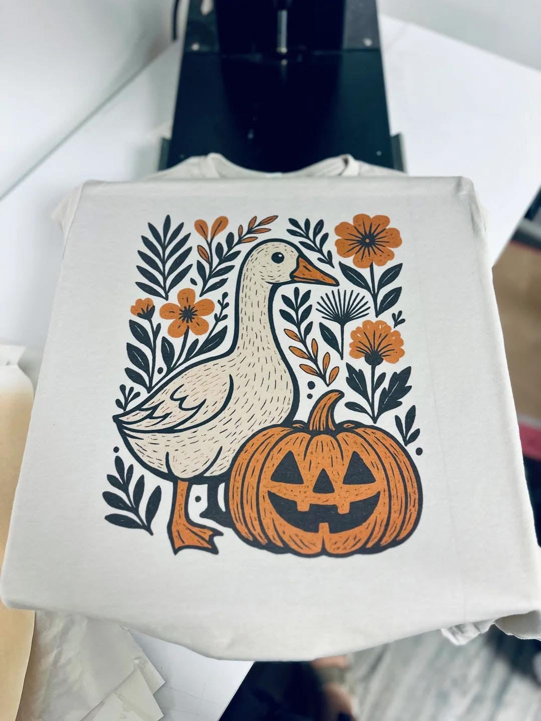 Fall Goose Tee