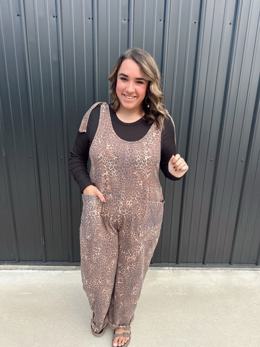 Cheetah Romper