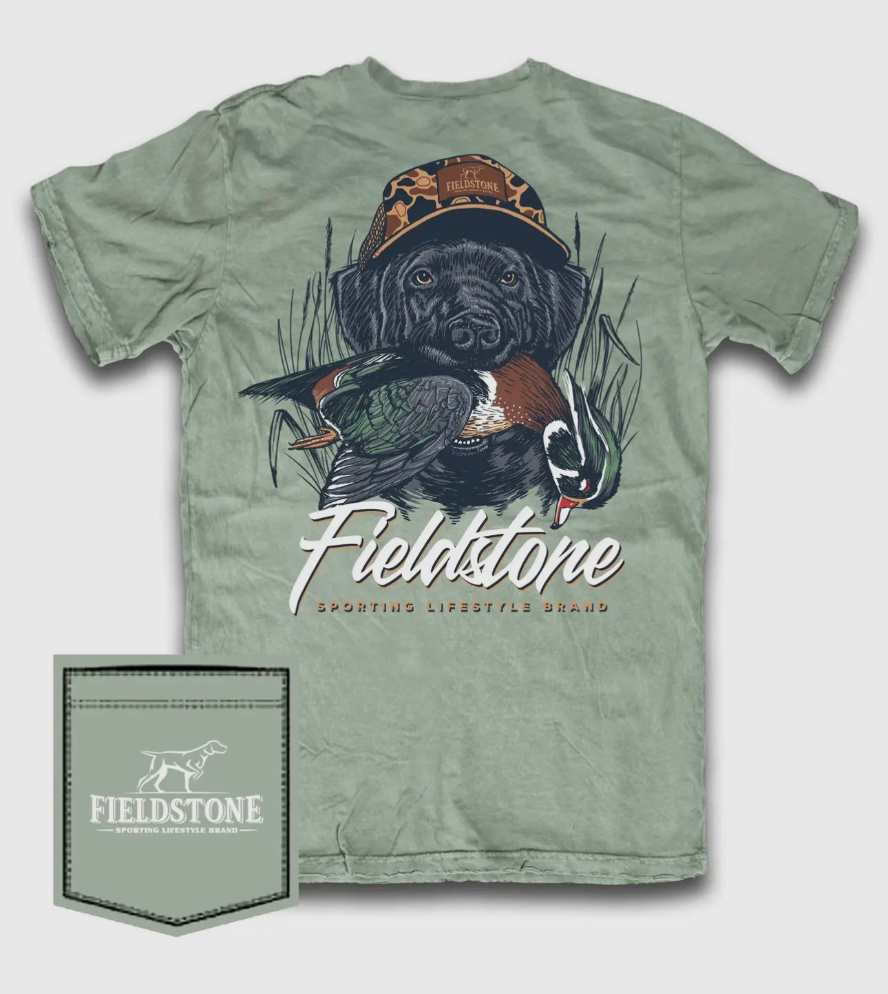 Lab Woodie Tee