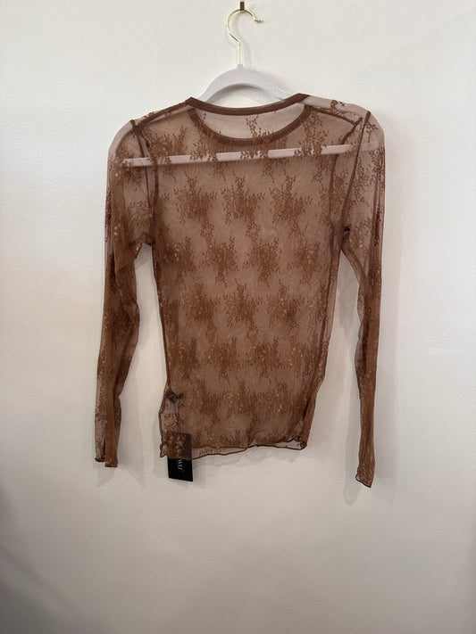 Lace Top (Light Brown)