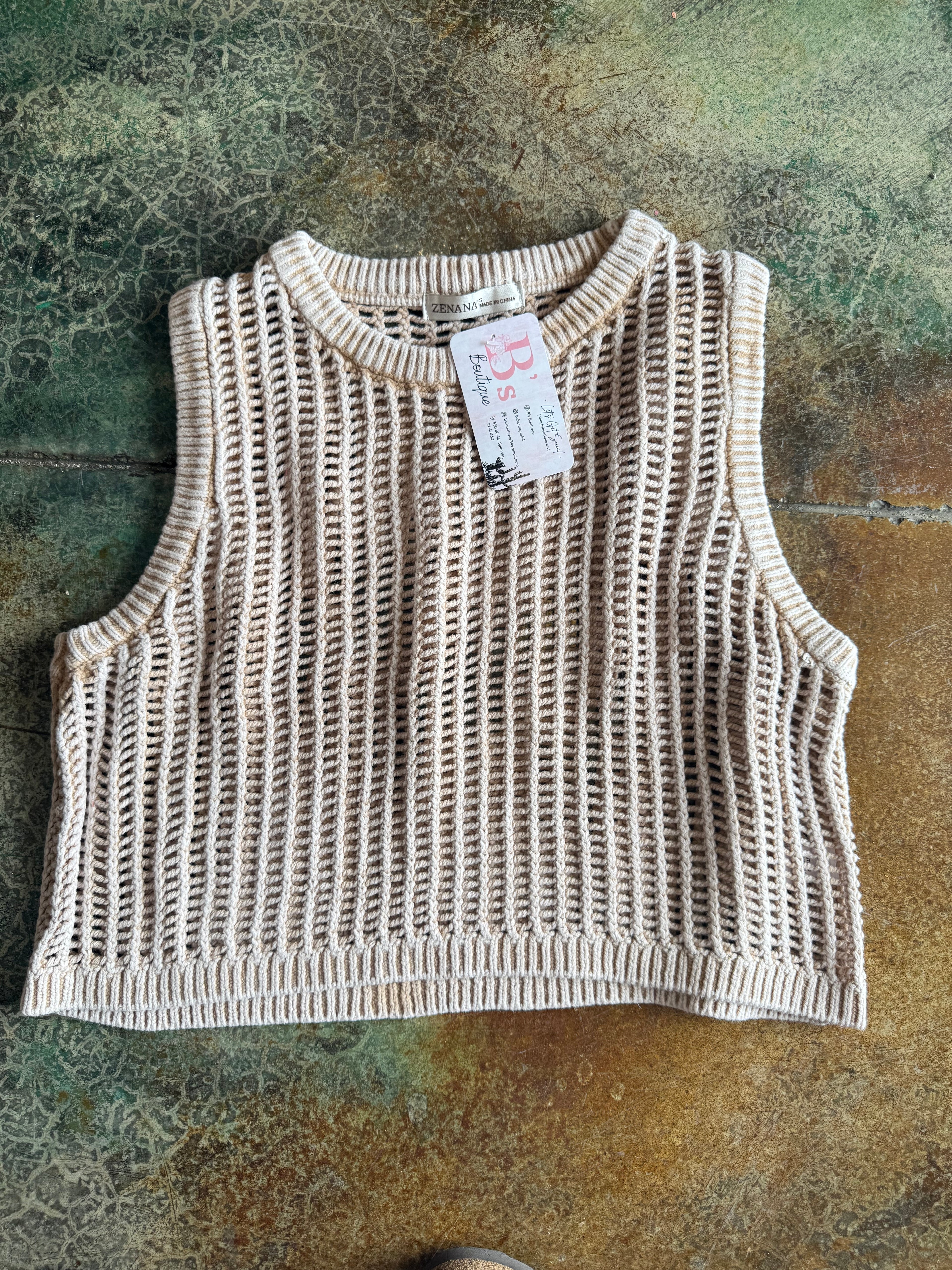 Knitted Top (LT Mocha)