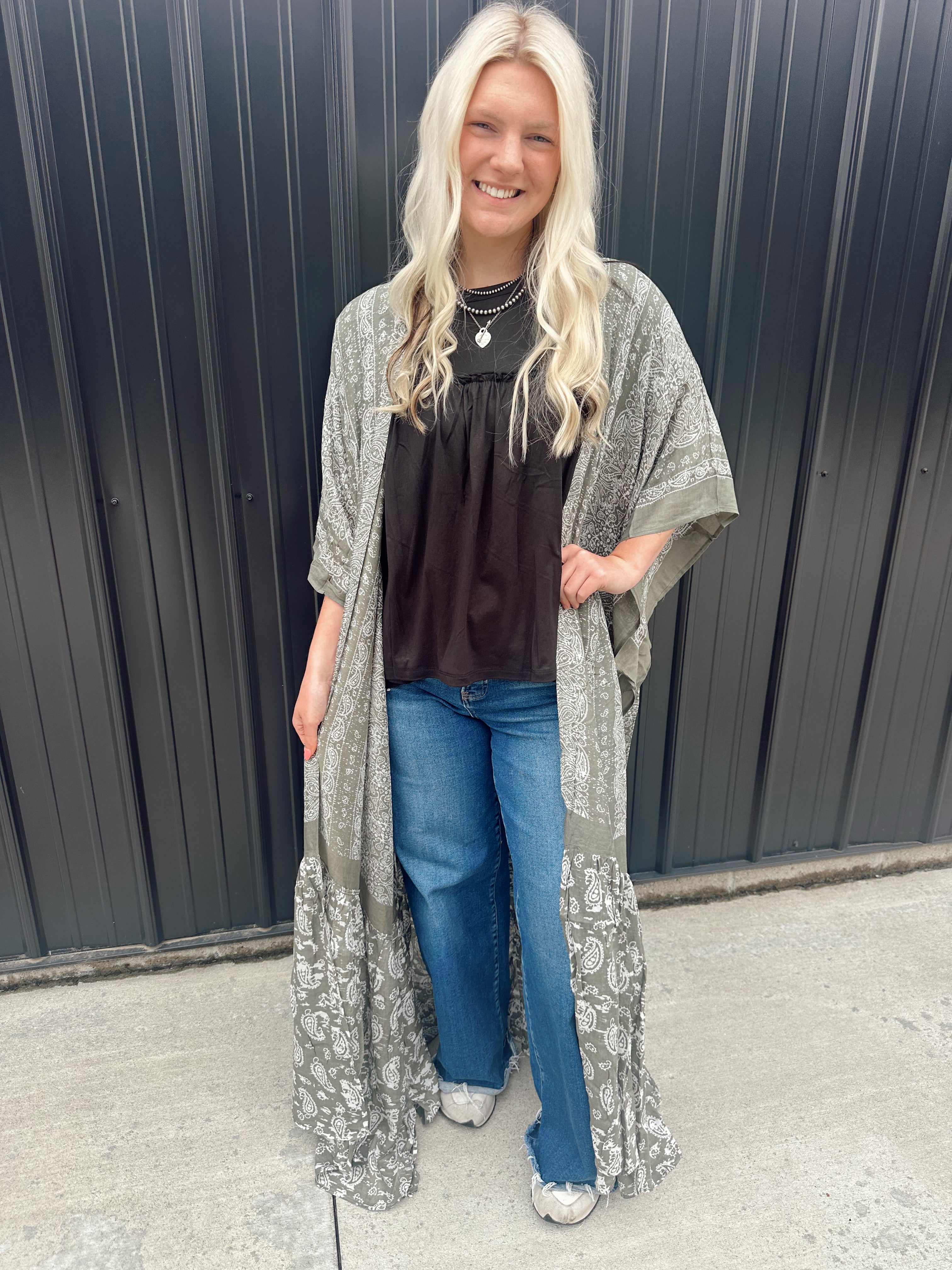 Paisley Kimono (Duster)