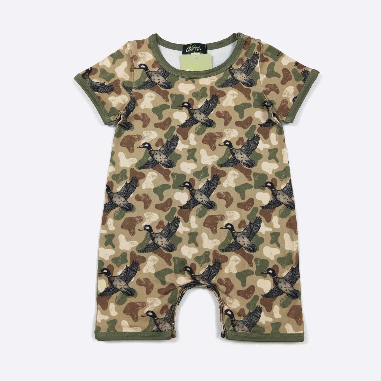 Duck Camo Romper