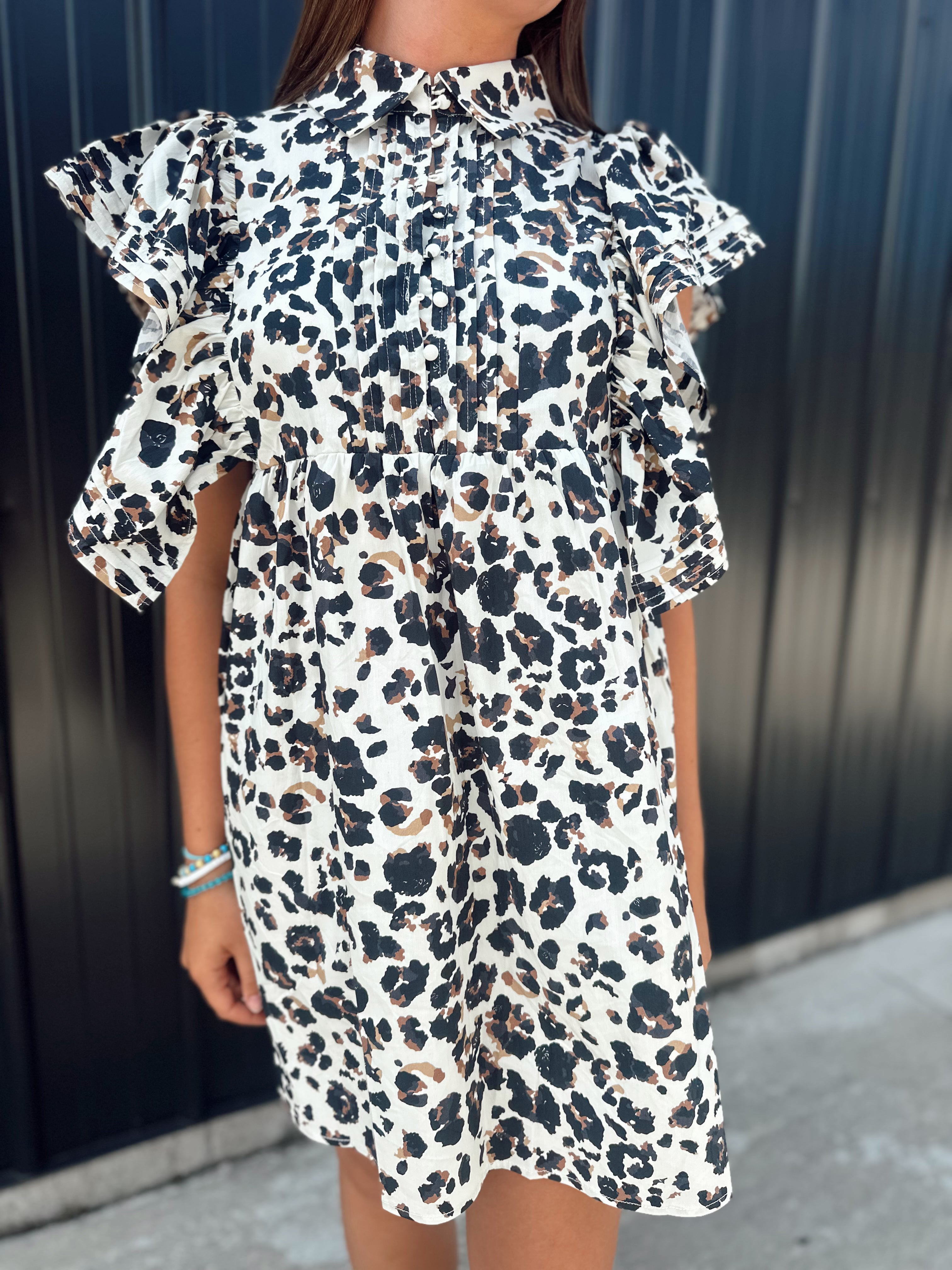 Kayla cheetah dress