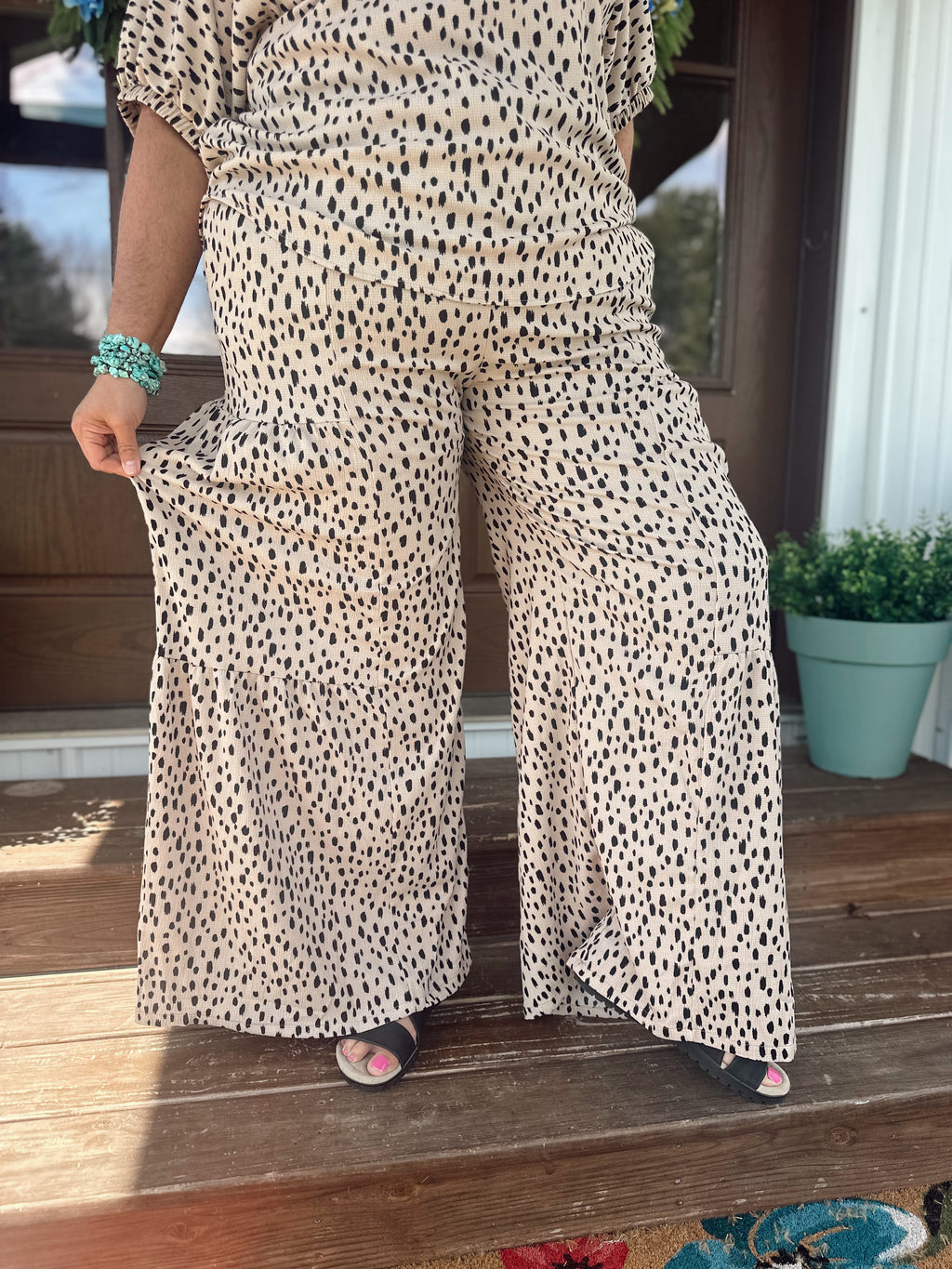 Amanda Leopard Pants