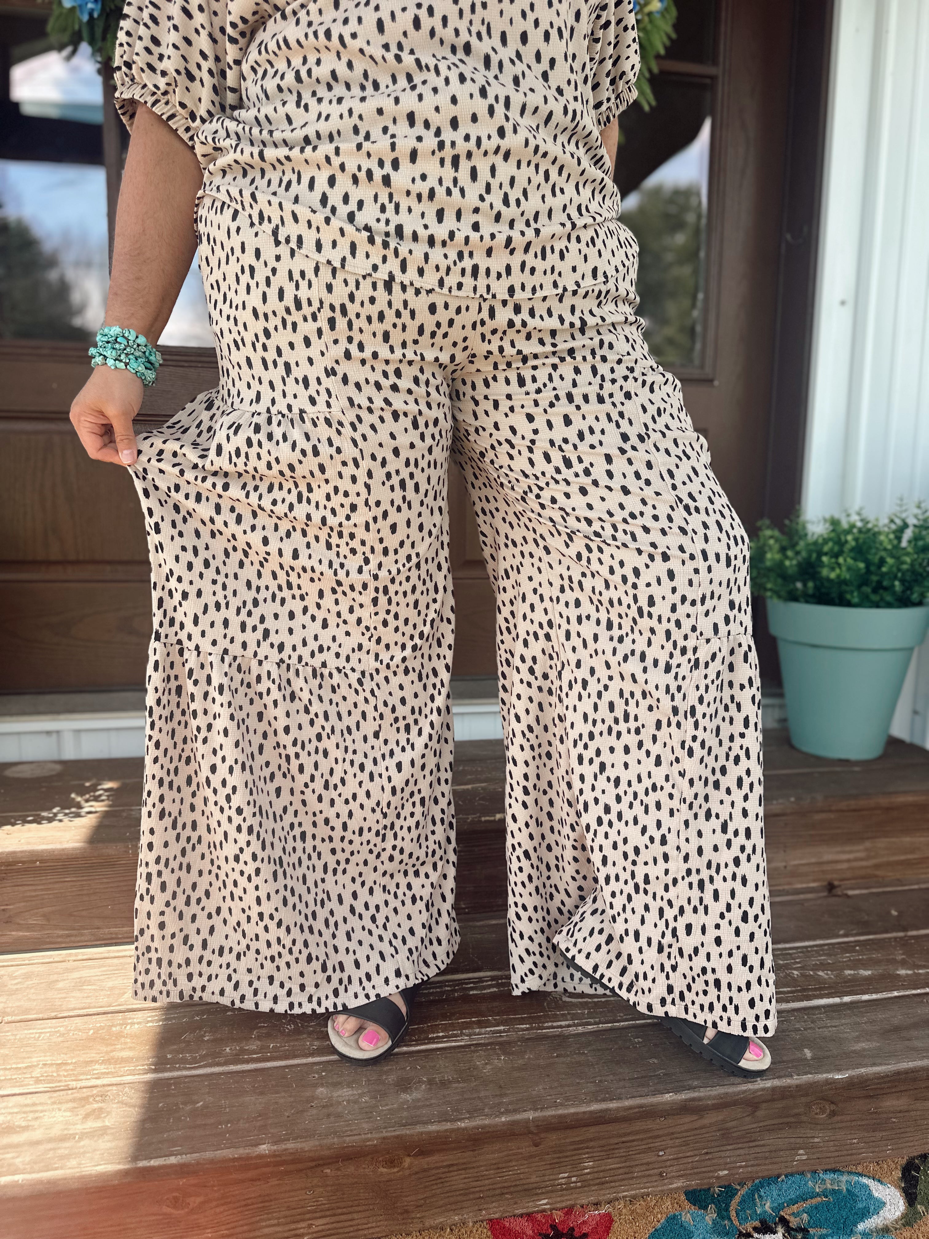 Amanda Leopard Pants