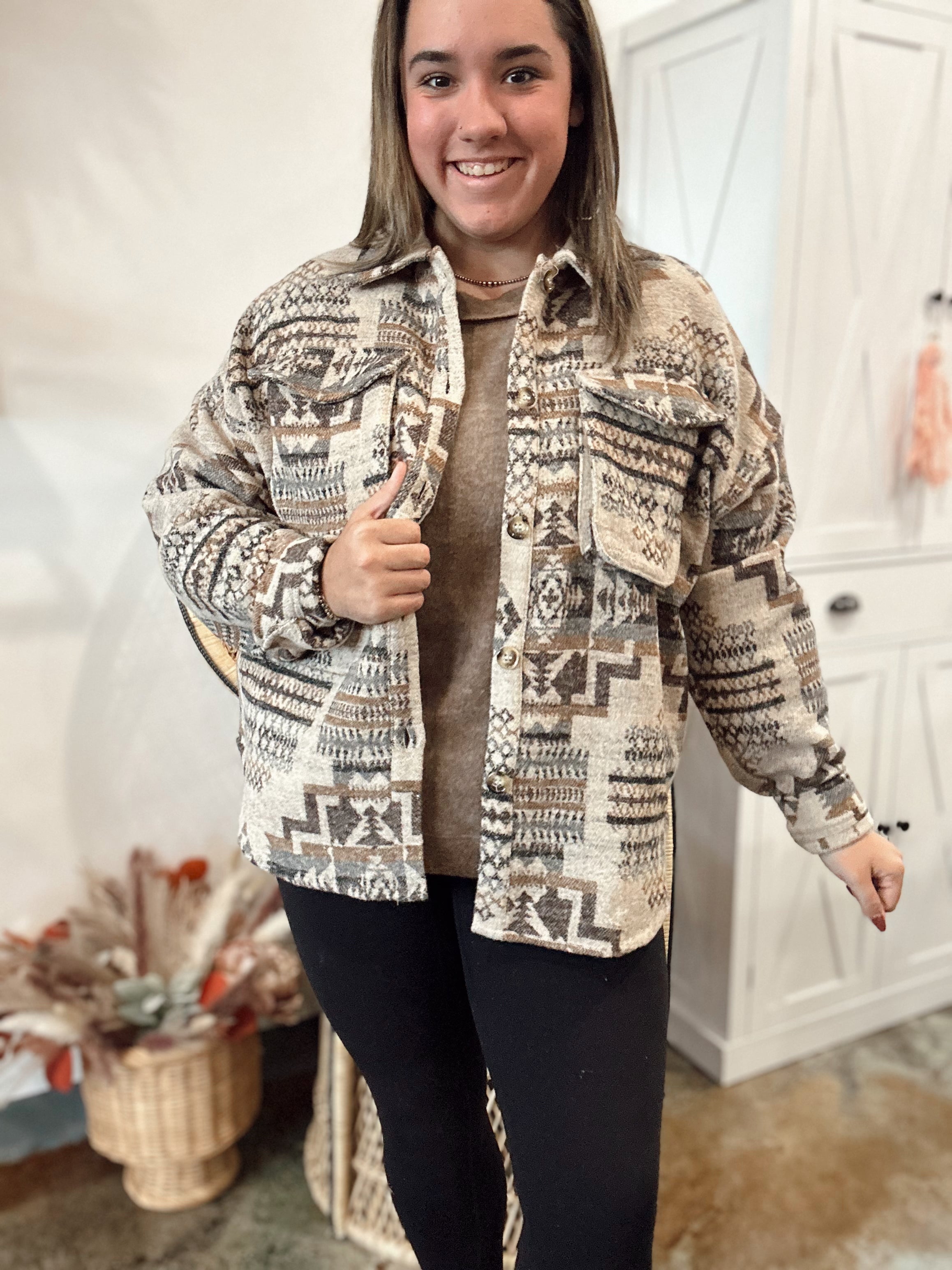 Aztec Fleece Jacket