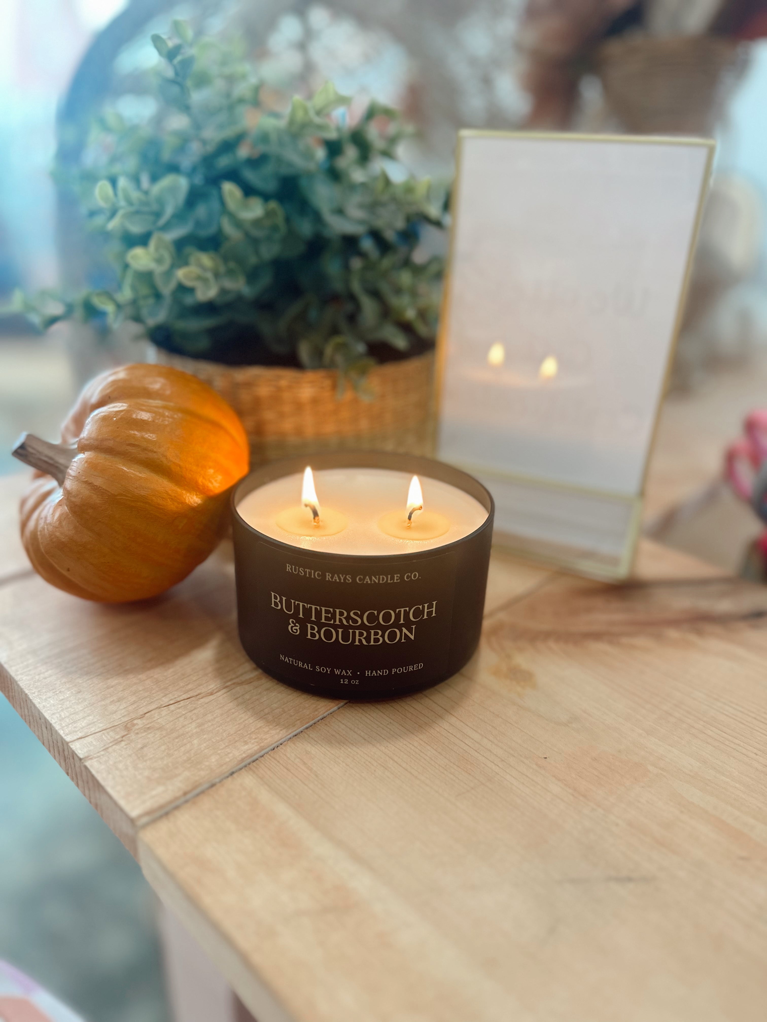 Butterscotch & Bourbon Candle (12oz)