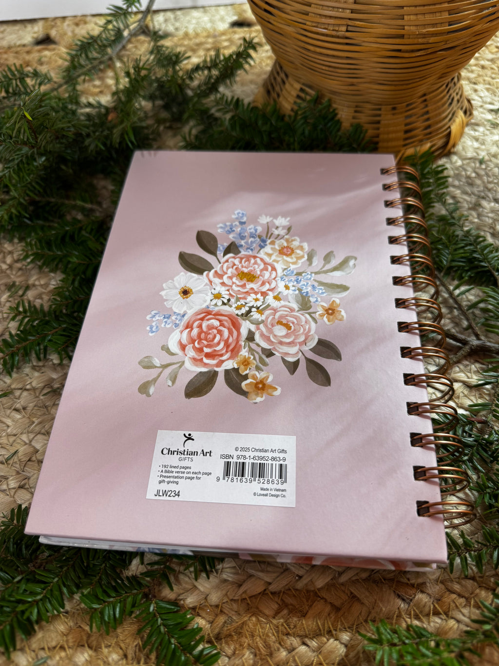 Christian Journal (Strength & Dignity/Pink)