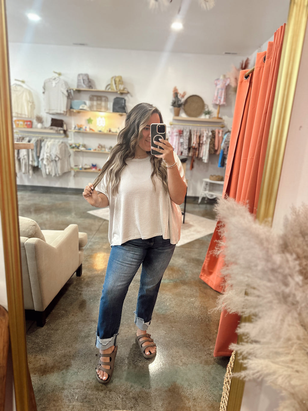 Everyday Ribbed Top (Ash Mocha)